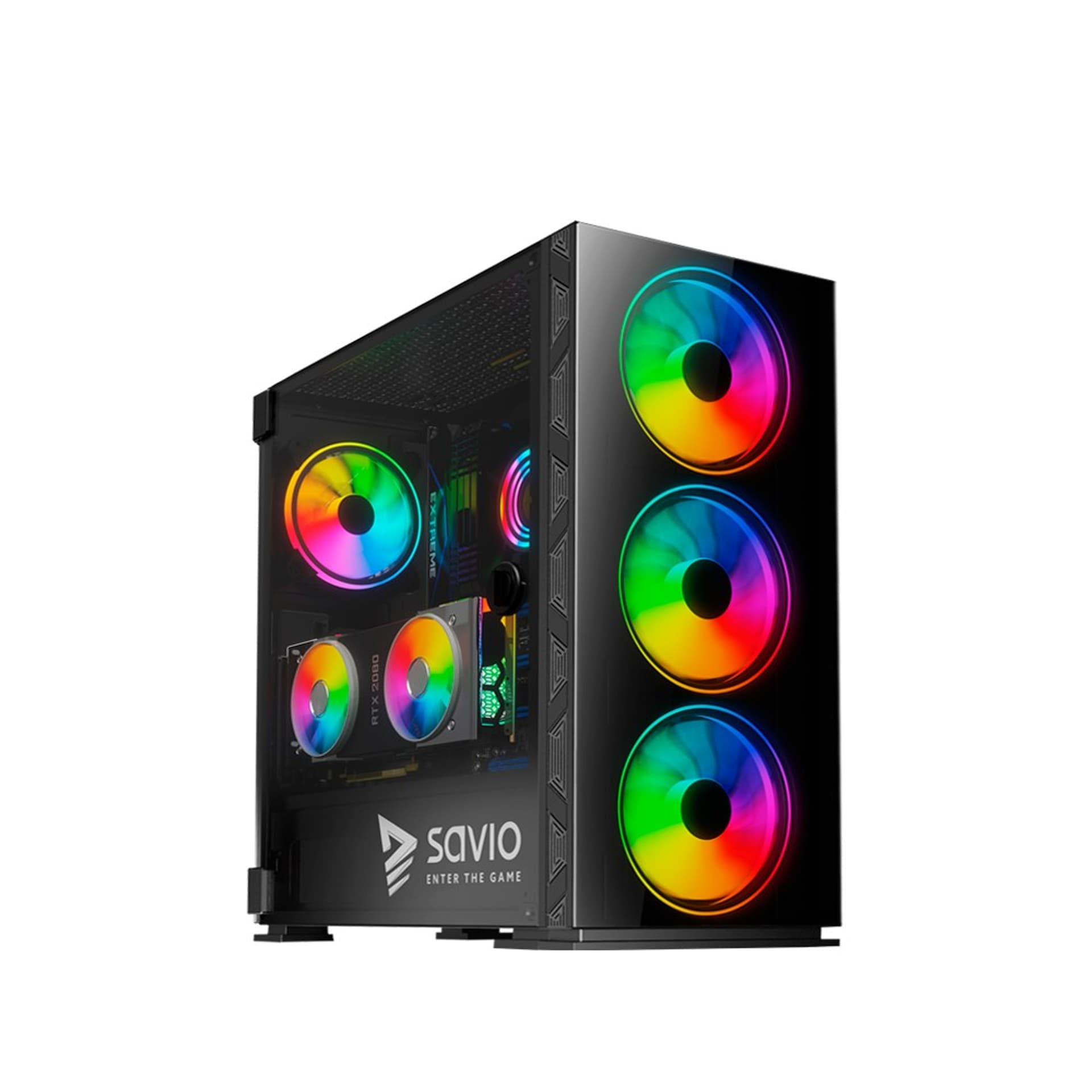 

SAVIO OBUDOWA PC PRIME X1 ARGB GLASS SAVGC-PRIMEX1