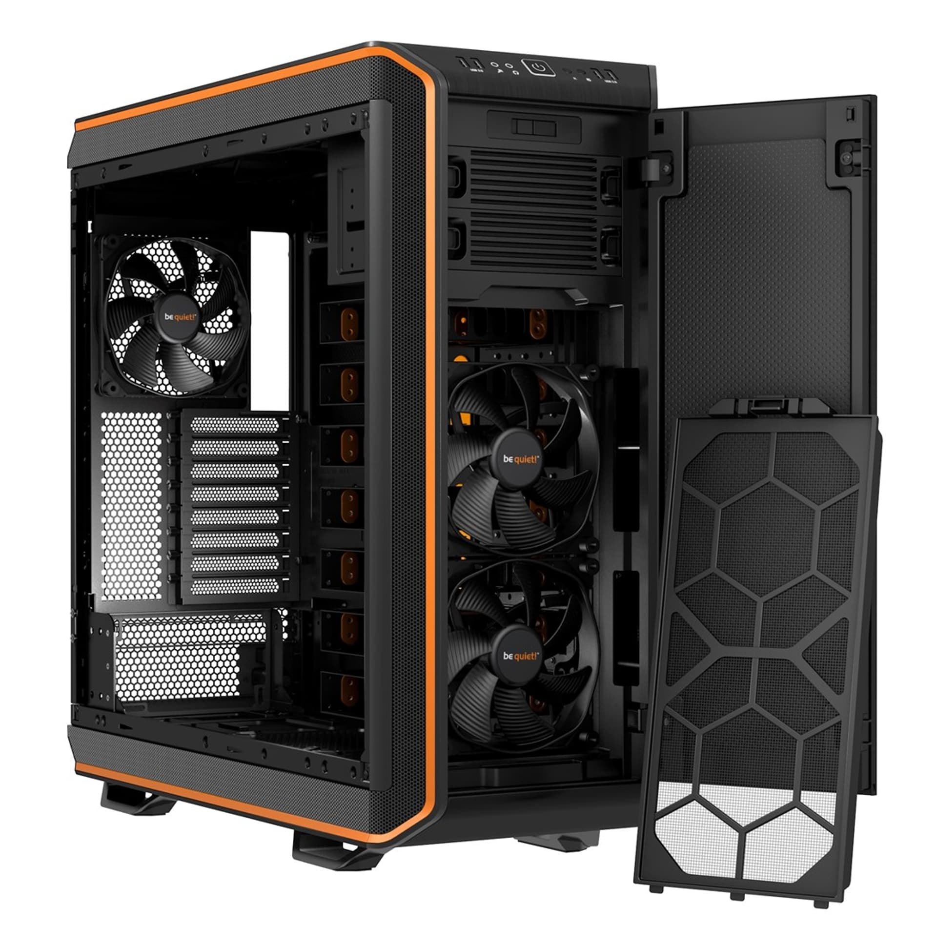 

Obudowa BE QUIET! DARK BASE 900 BG010 (ATX, Extended ATX, Mini ATX, XL-ATX; kolor czarny)