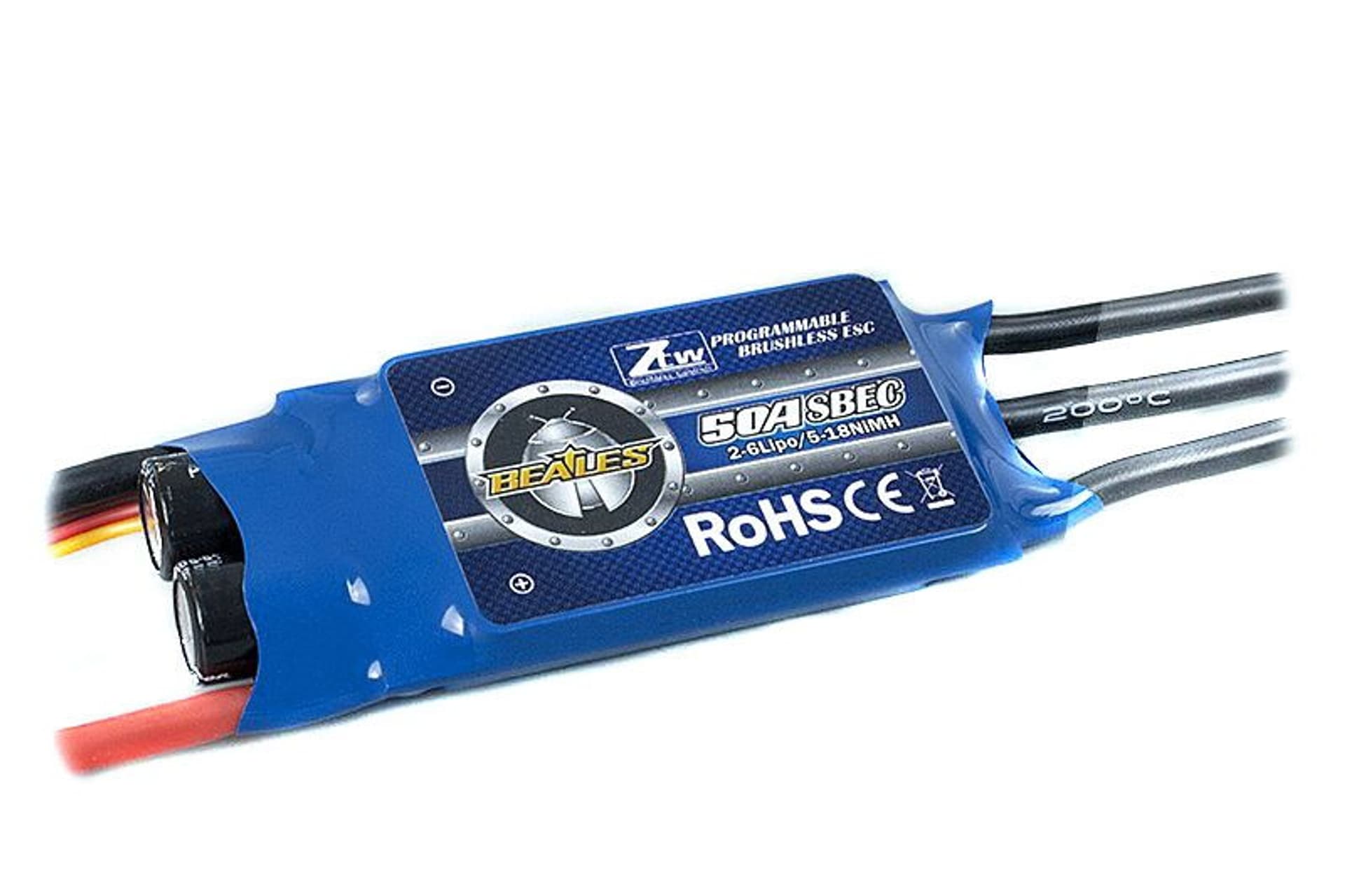 

Regulator obrotów ZTW Beatles 50A - SBEC 5.5V 5A