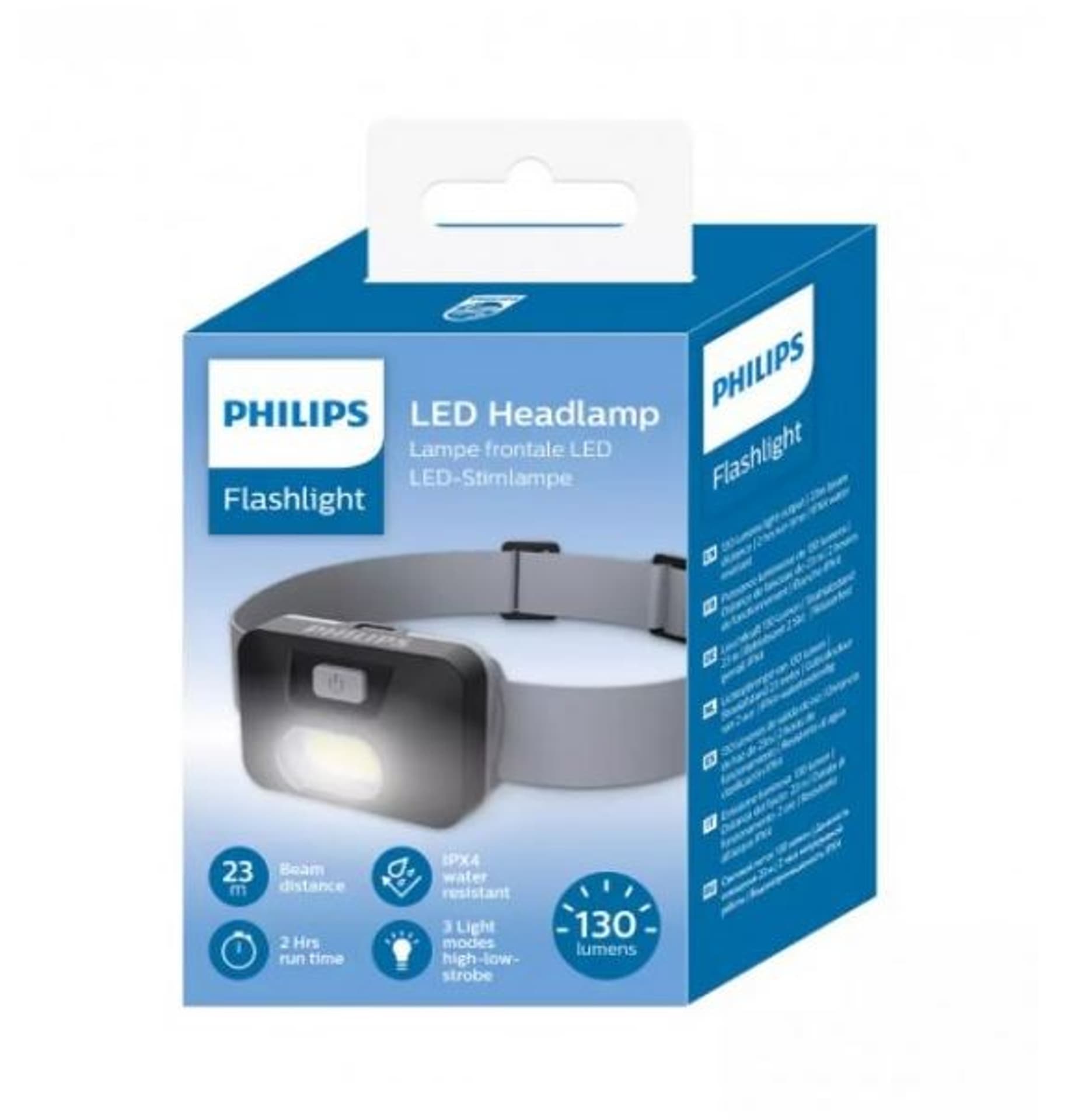 

PHILIPS LATARKA CZOŁOWA SFL1000H/10 130 LUMENÓW- REGULACJA SIŁY ŚWIATŁA+OŚWITLENIE ALARMOWE+BATERIE SFL1000H/10
