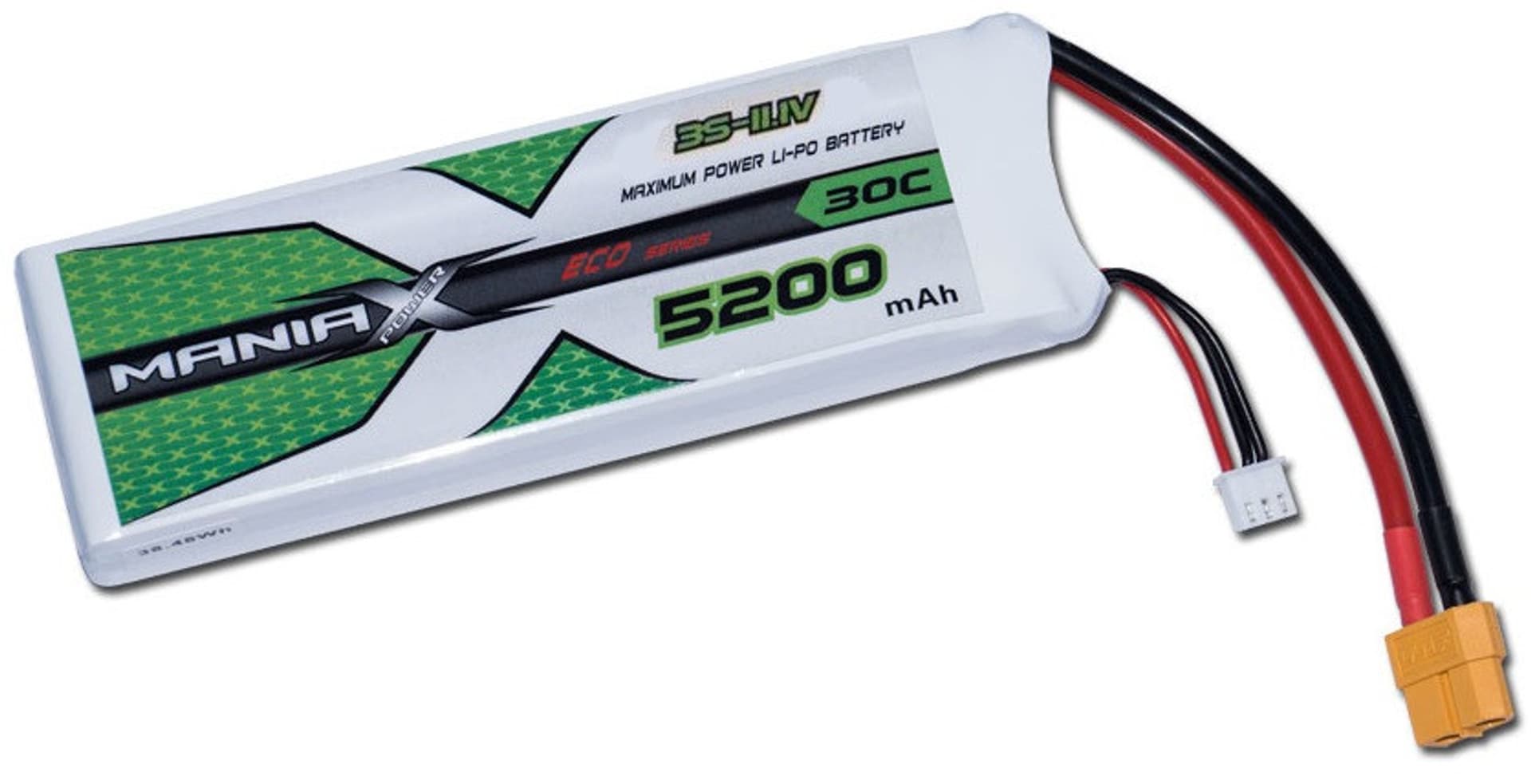 

5200mAh 11.1V 30C ECO ManiaX