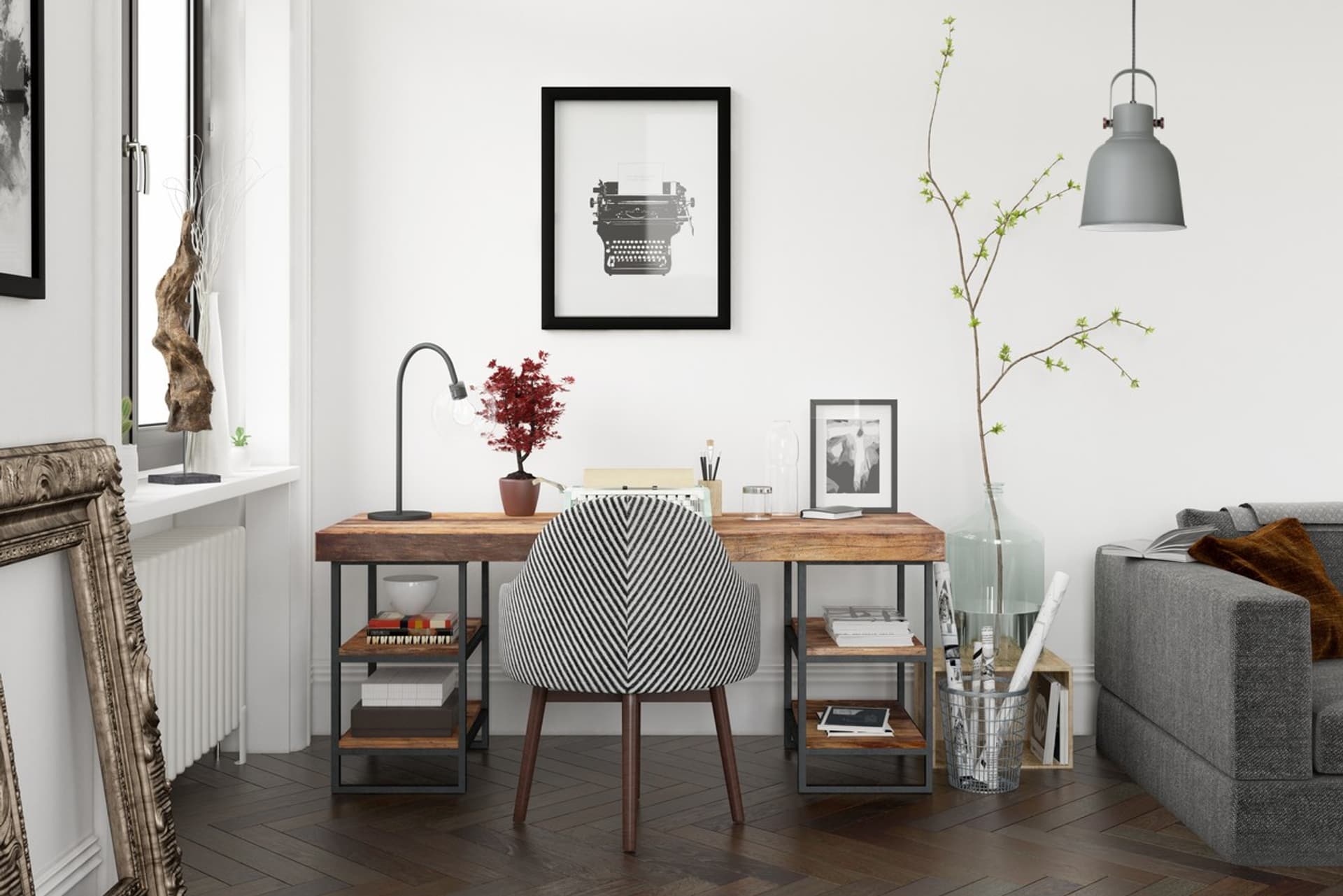 

Lampa wiszaca Activejet AJE-LOLY Grey 1xE27