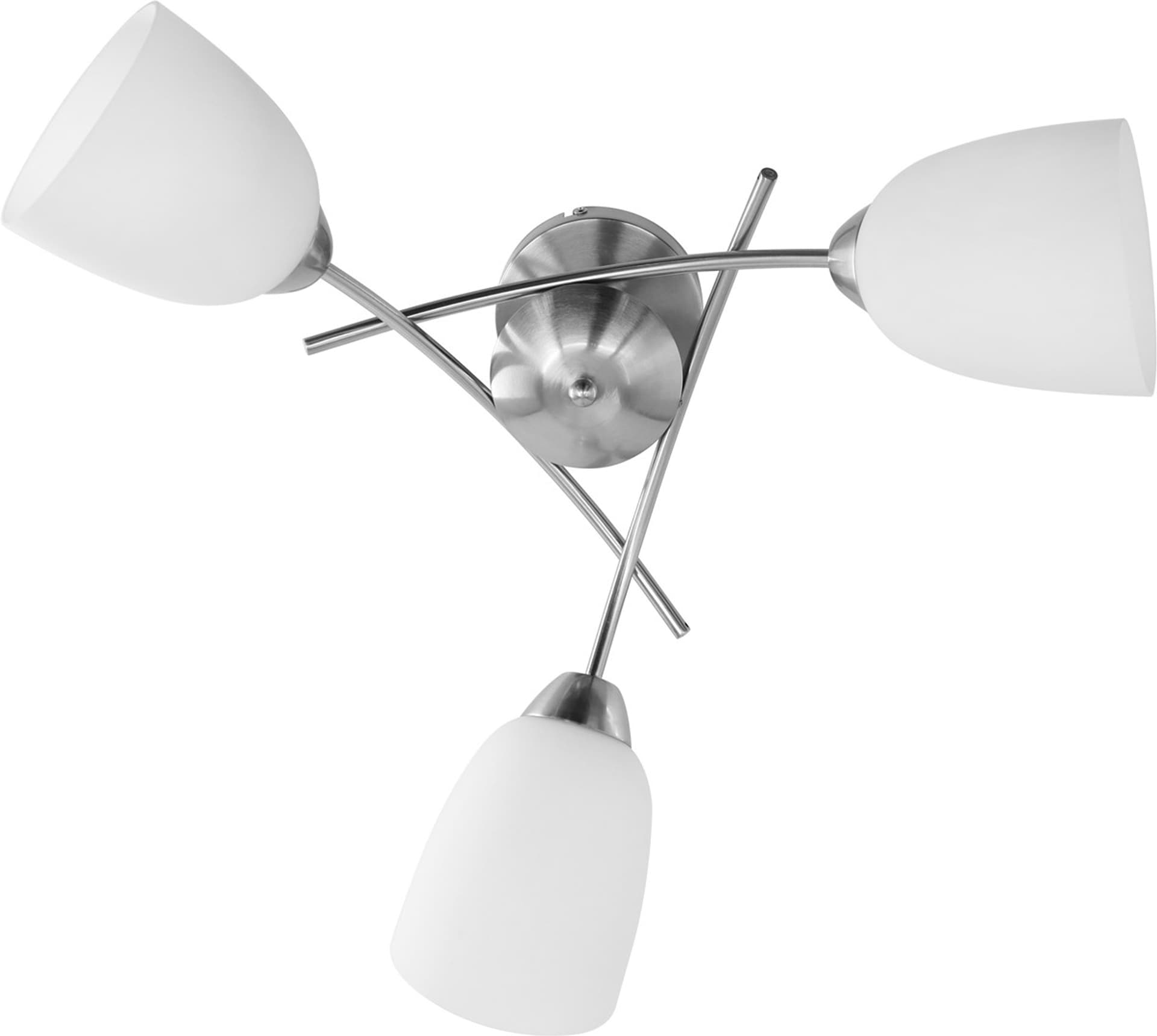 

Żyrandol klasyczna lampa sufitowa wisząca Activejet NIKITA Nikiel potrójna 3xE27 do salonu
