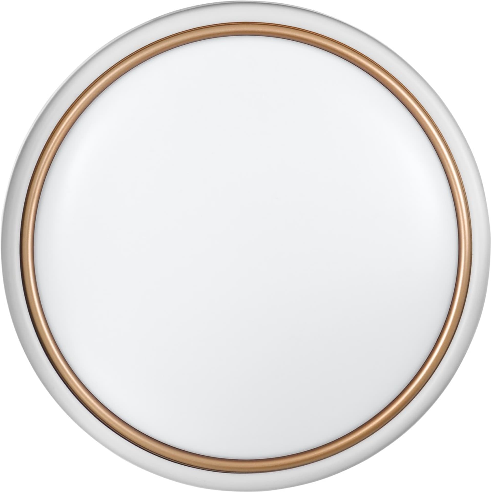 

Nowoczesny plafon sufitowy LED Activejet VERDI W/G Biało - Złoty 23W