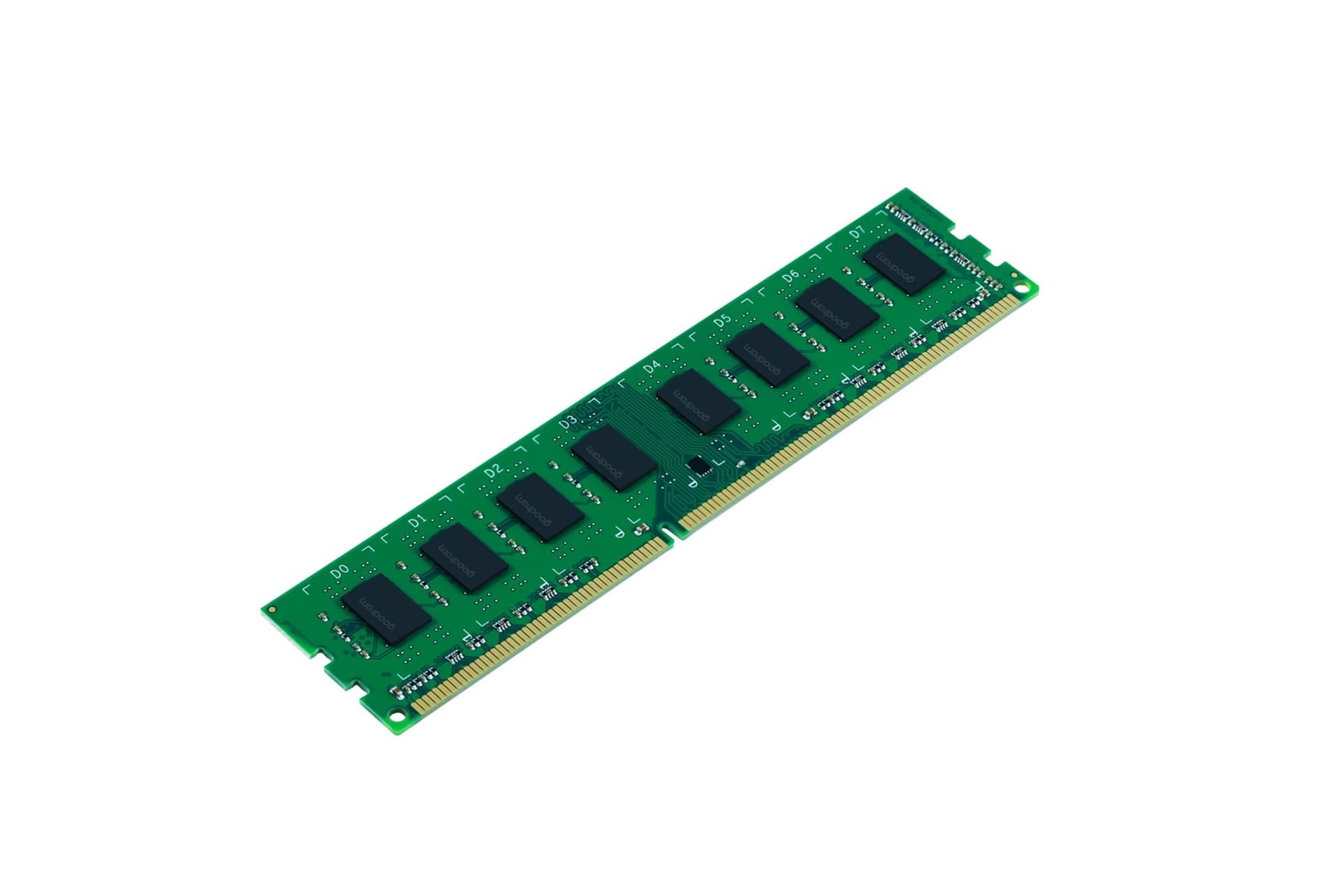 

Pamięć GoodRam PC1333 GR1333D364L9S/4G (DDR3 DIMM; 1 x 4 GB; 1333 MHz; CL9)