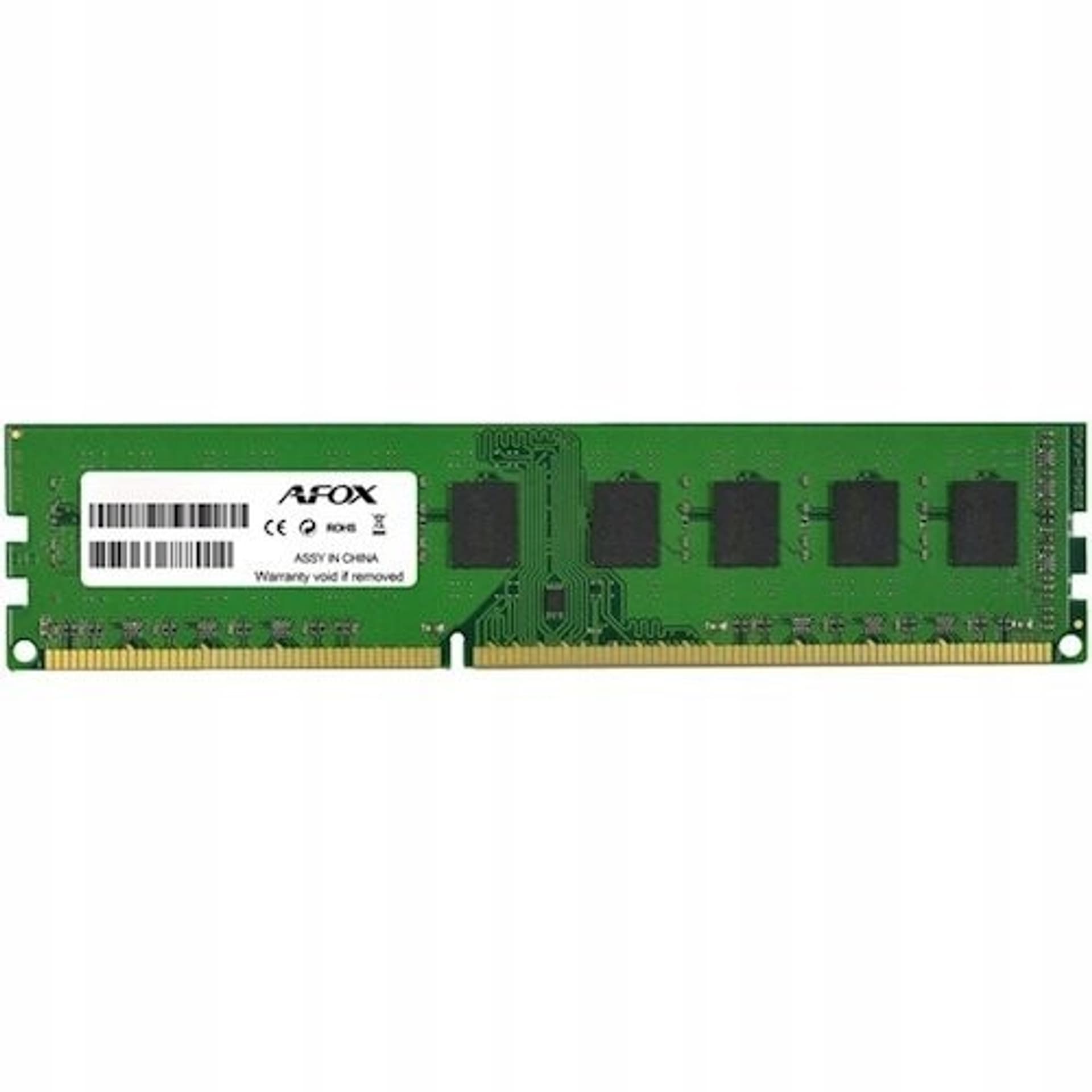 

AFOX DDR3 4G 1600MHZ MICRON CHIP AFLD34BN1P