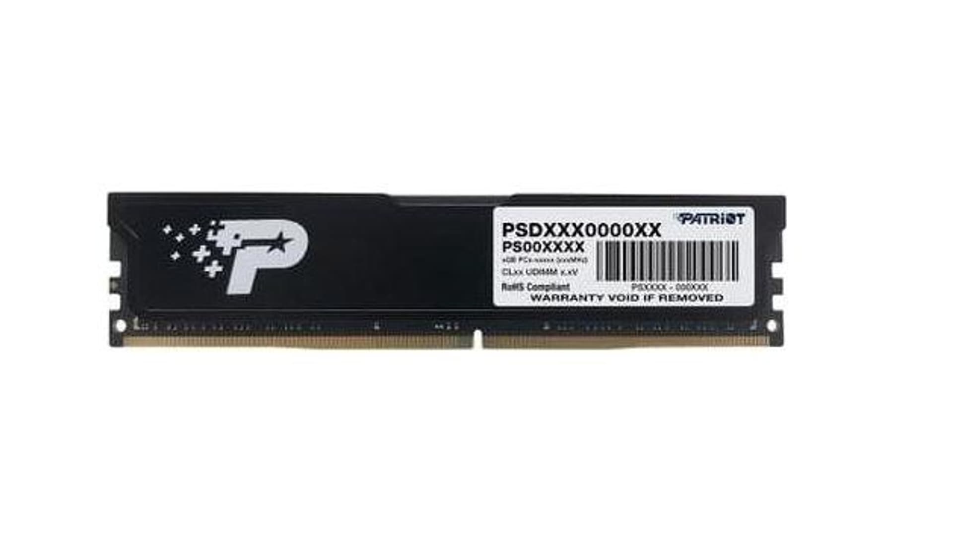 

Pamięć PATRIOT DIMM DDR4 8GB 3200MHz 1.2V SINGLE