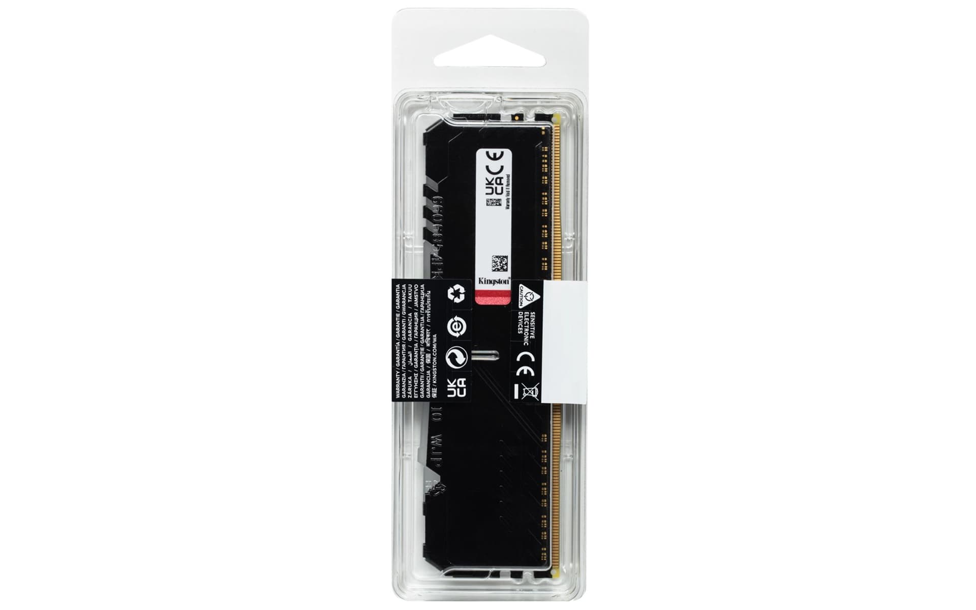 

KINGSTON 16GB 3200MHz DDR4 CL16 DIMM 1Gx8 FURY Beast RGB KF432C16BB1A/16