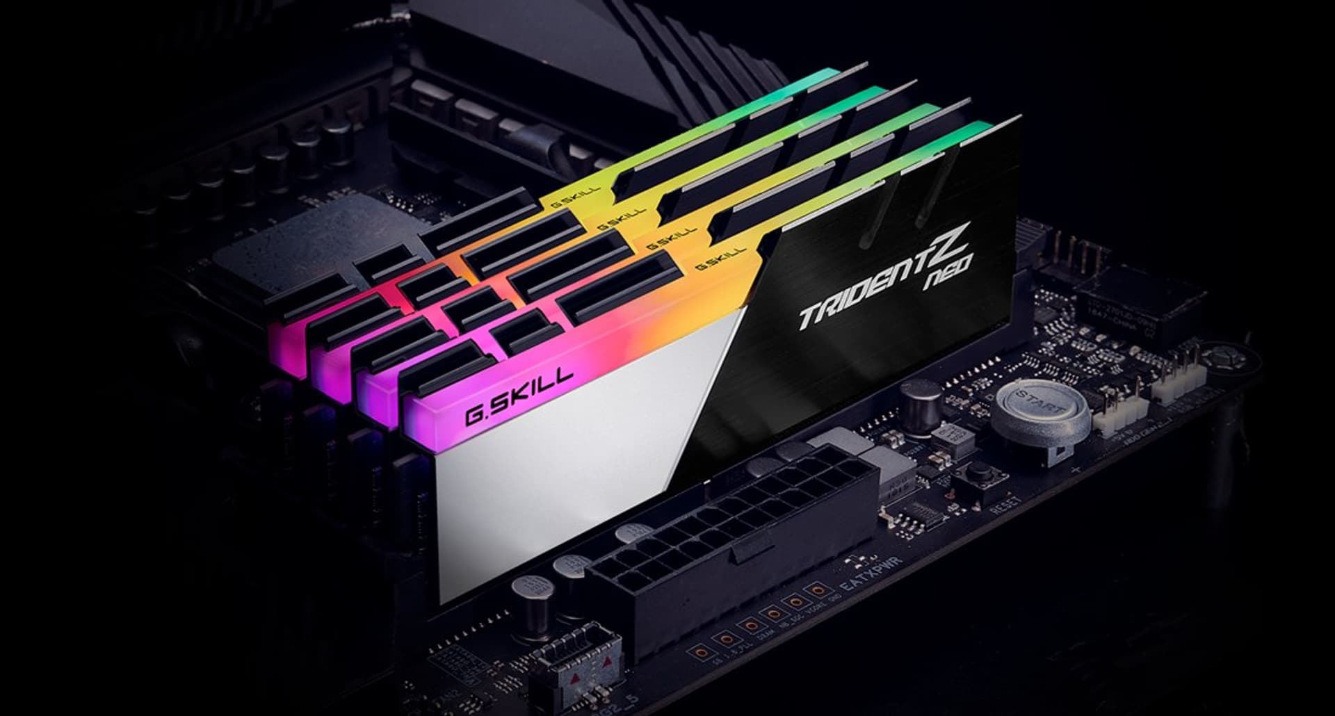 

G.SKILL TRIDENTZ RGB NEO AMD DDR4 2X16GB 3600MHZ CL18 XMP2 F4-3600C18D-32GTZN