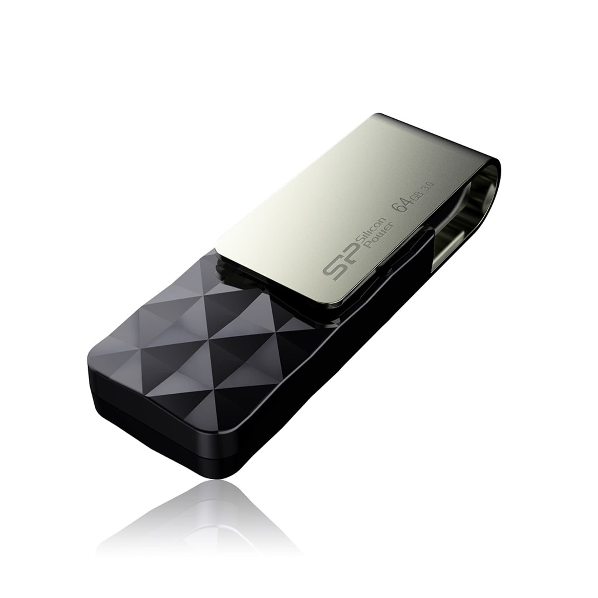 

Silicon Power Blaze B30 64 GB, USB 3.0, czarny