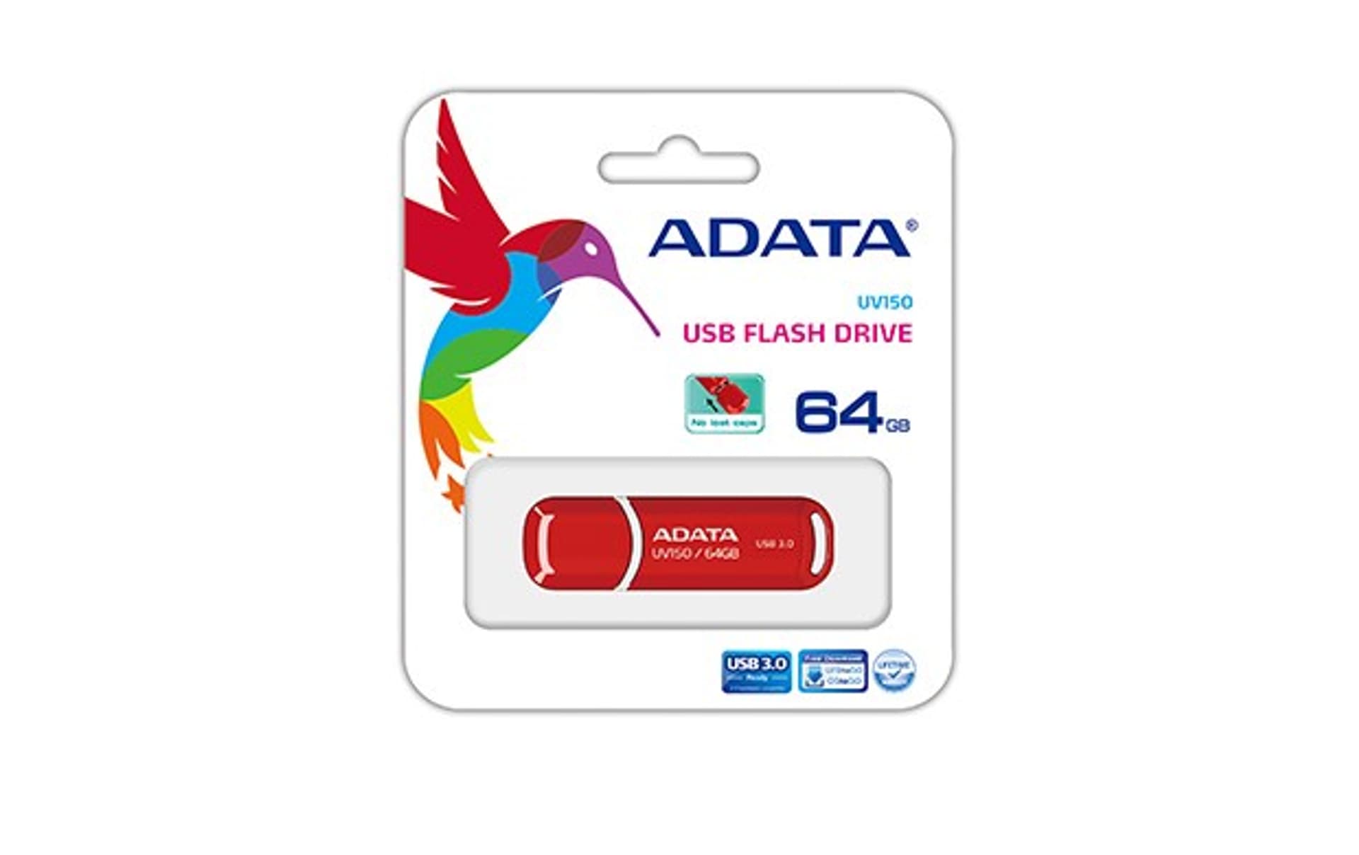 

ADATA DashDrive Value UV150 64GB USB3.0 Red