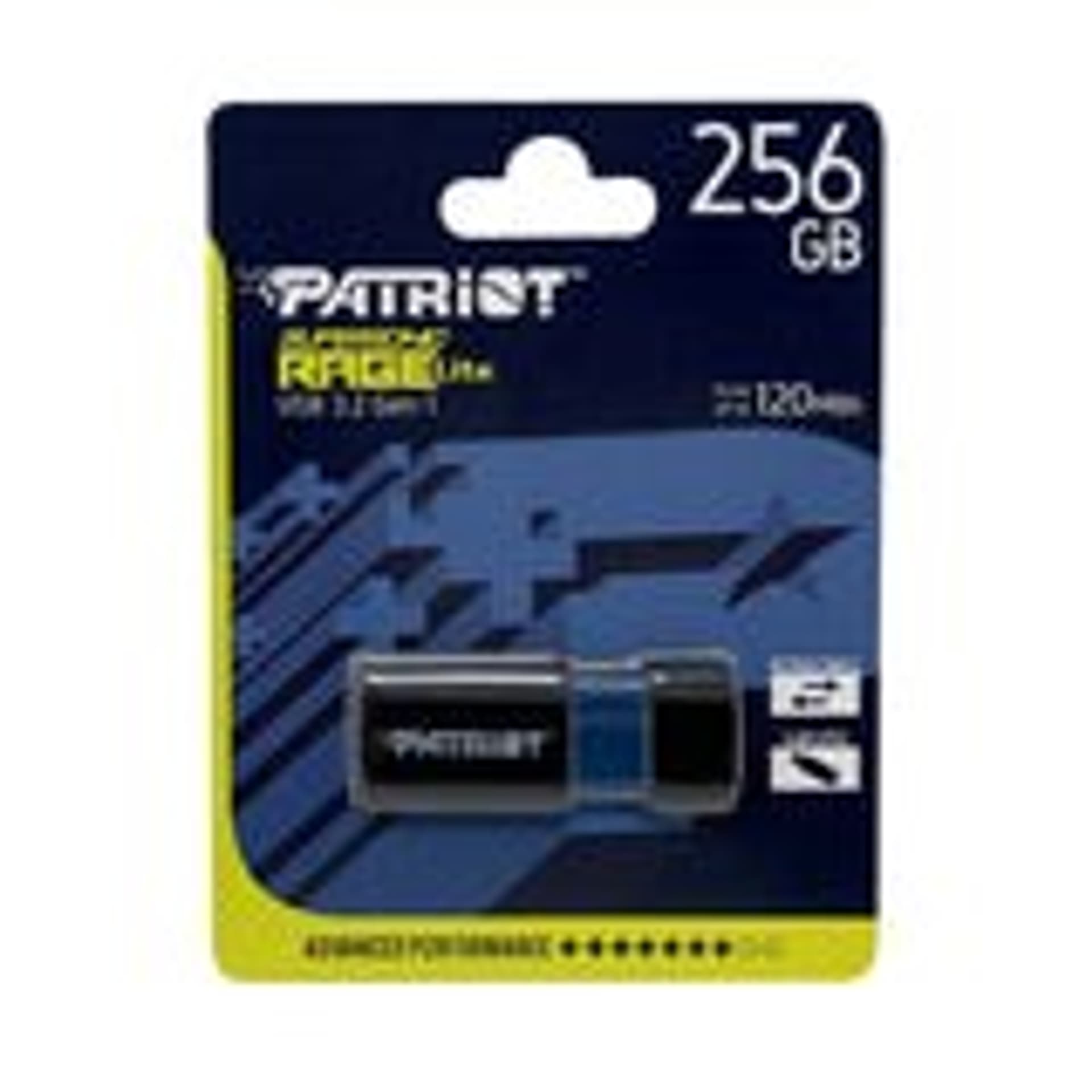 

PATRIOT RAGE LITE 120 MB/s 256GB USB 3.2 czarny