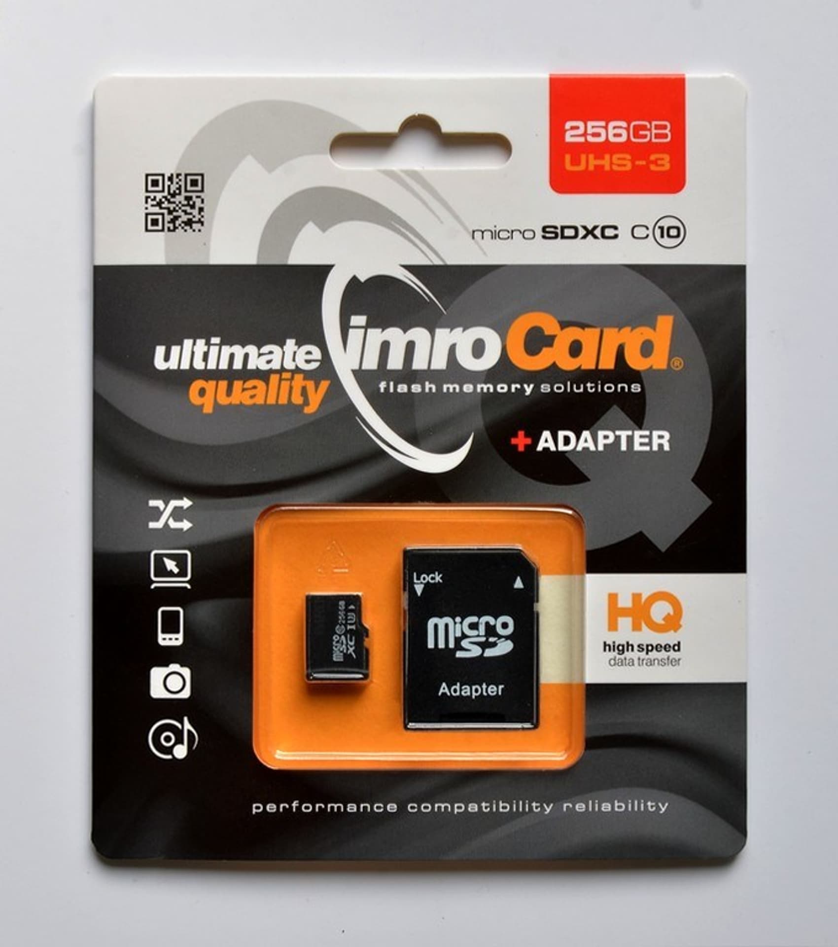 

IMRO KARTA MICRO SDXC U-3 MICROSD10/256G UHS-3 ADP