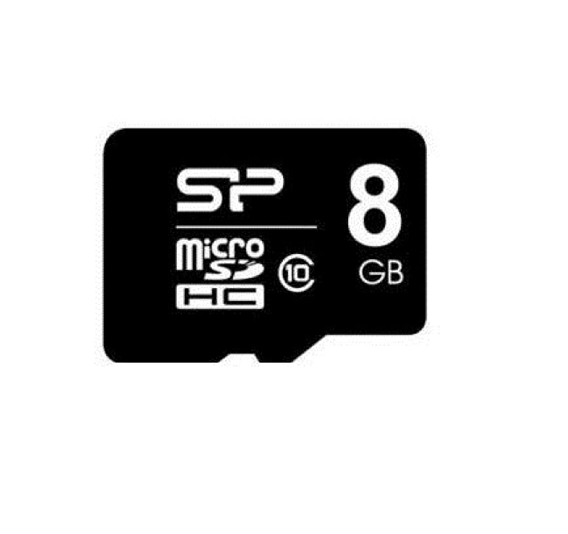 

Silicon Power 8 GB, MicroSDHC, pamięć flash klasy 10, adapter SD