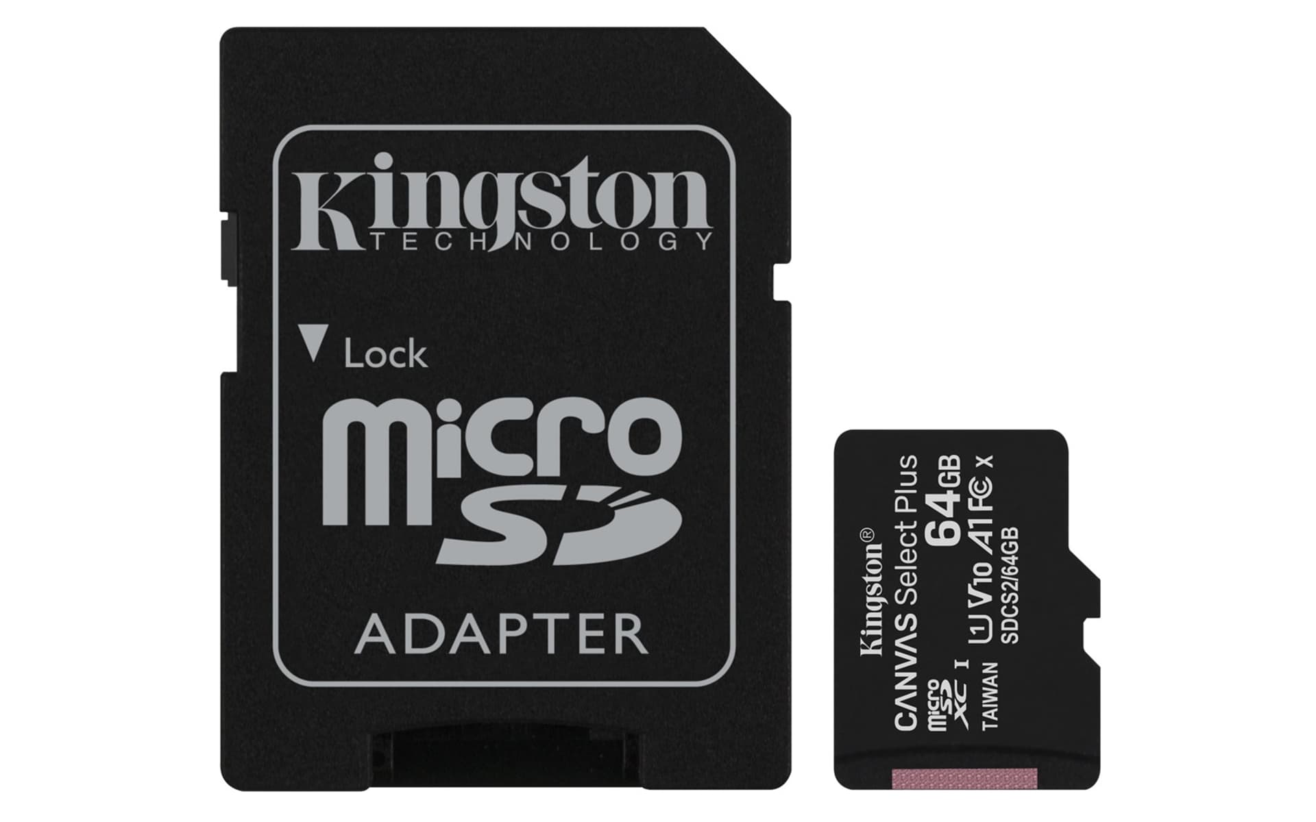 

Karta pamięci microSD 64GB Canvas Select Plus 100MB/s Adapter