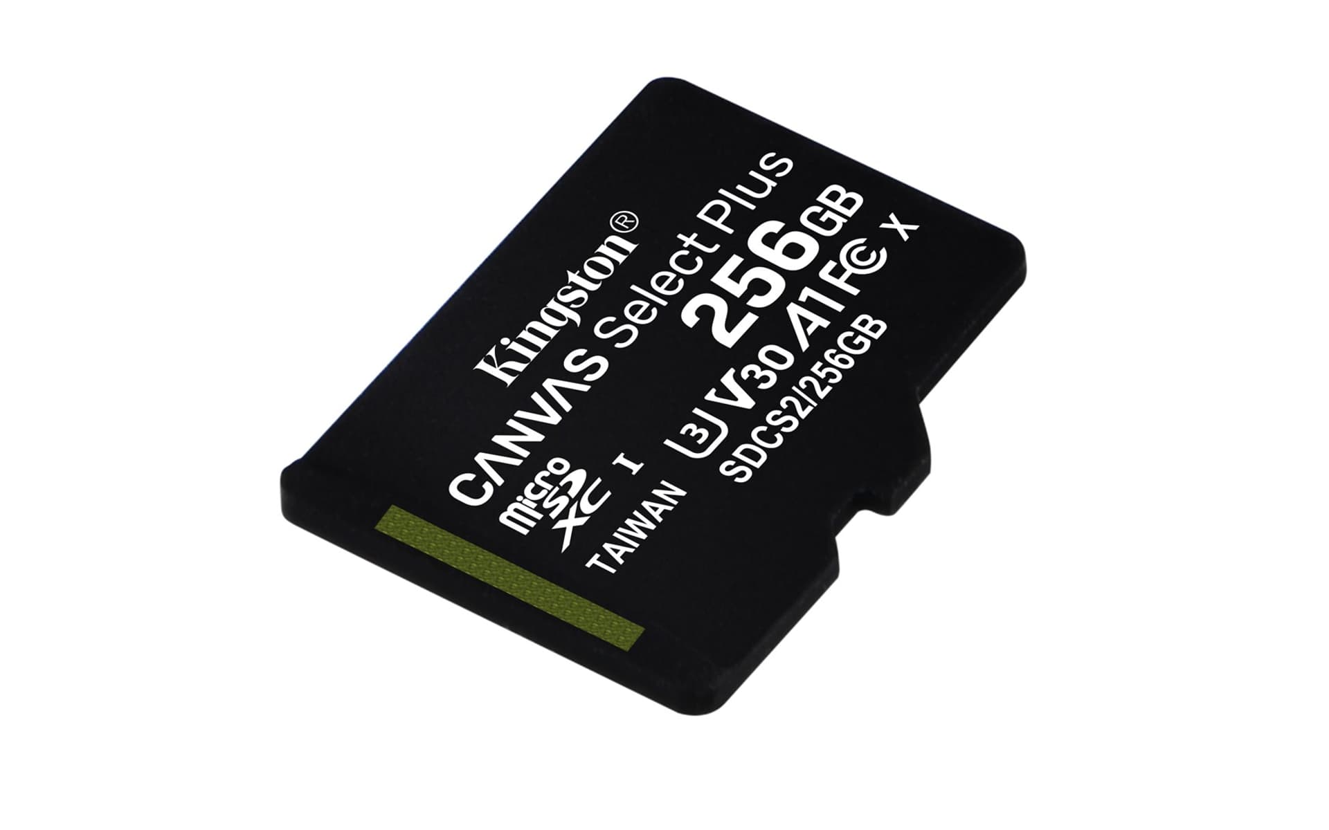 

Karta pamięci Kingston Canvas Select Plus SDCS2/256GBSP (256GB; Class 10, Class A1; Karta pamięci)