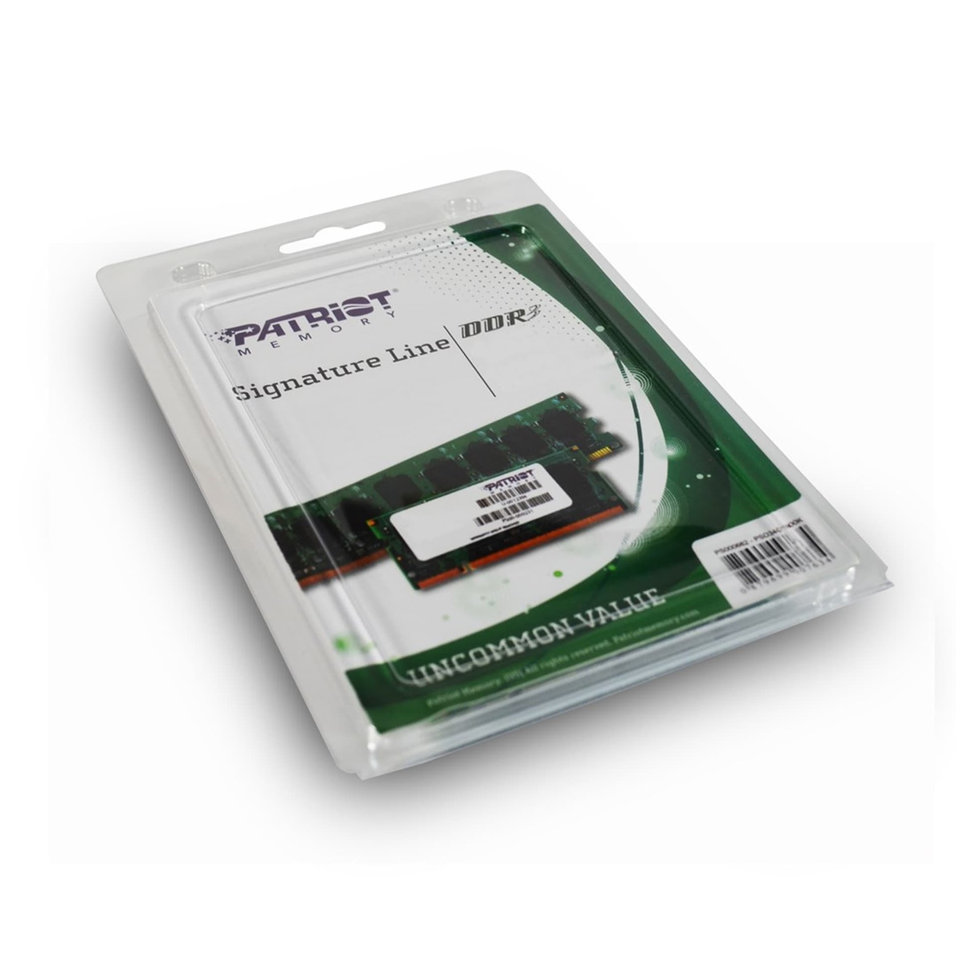 

Pamięć PATRIOT SODIMM DDR3 4GB 1600MHz 11CL 1.5V SINGLE