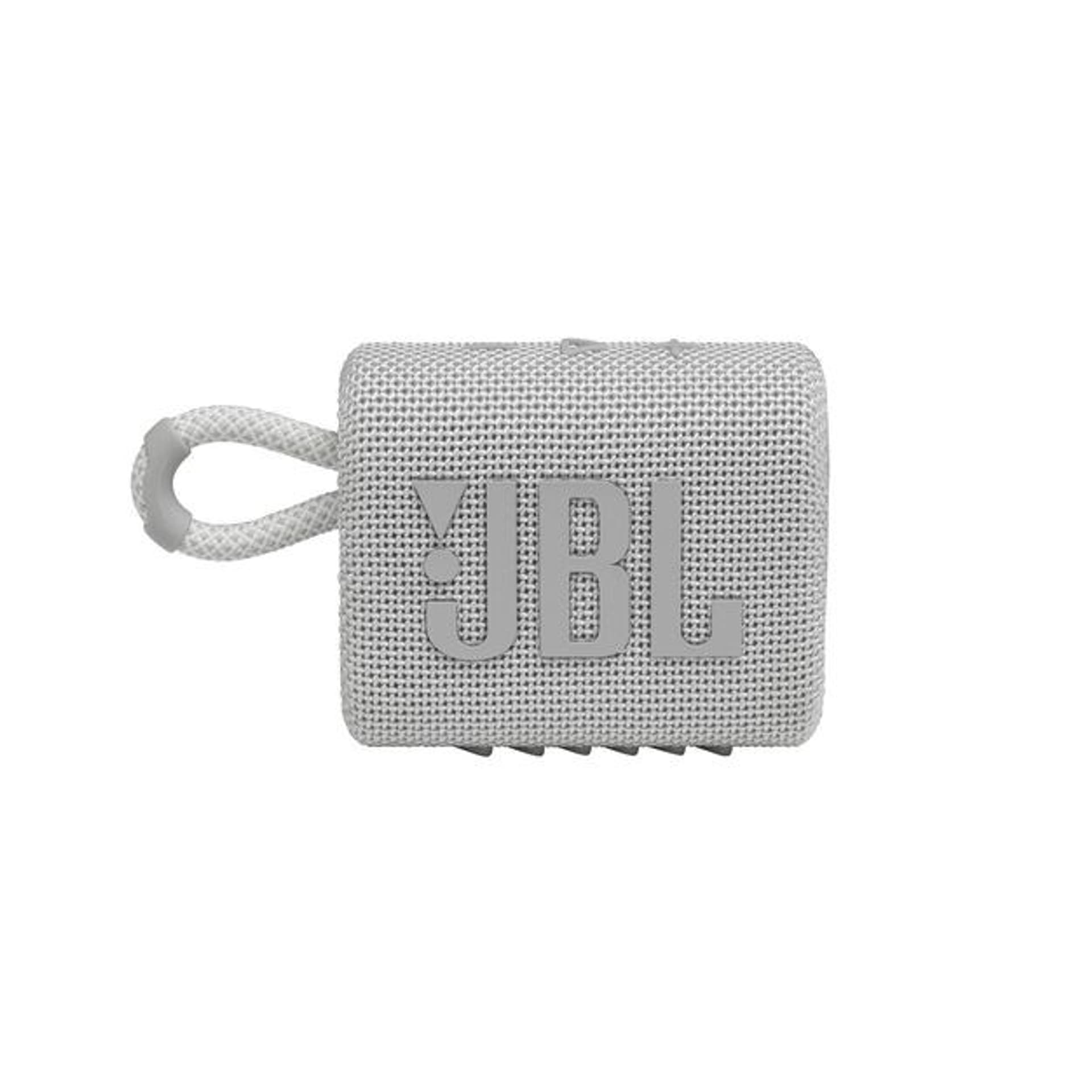 

Glośnik JBL GO 3 (biały, bezprzewodowy)