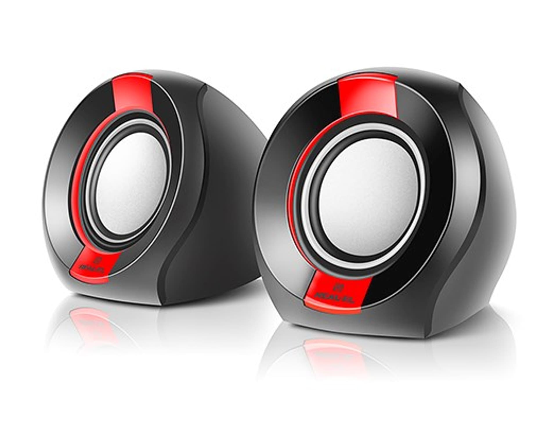 

Głośniki REAL-EL S-50 (aktywne,6W, black/red)