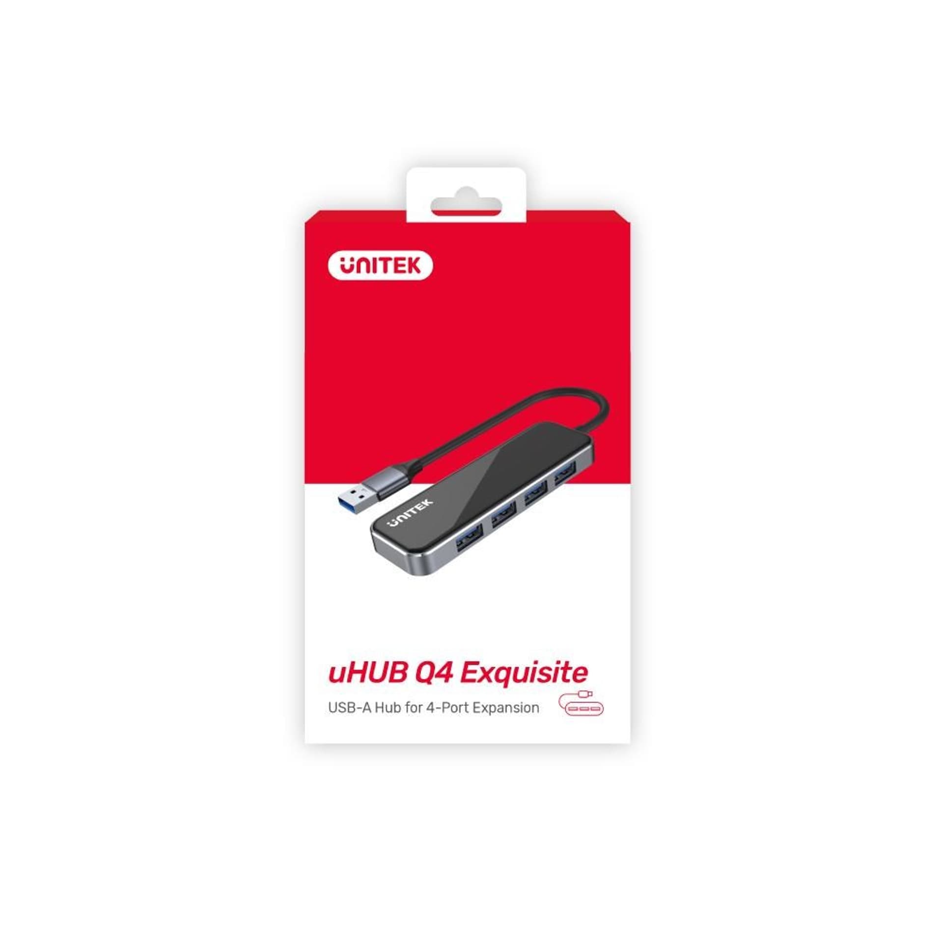 

UNITEK HUB USB-A 4 X USB-A 3.1 GEN 1, H1109A