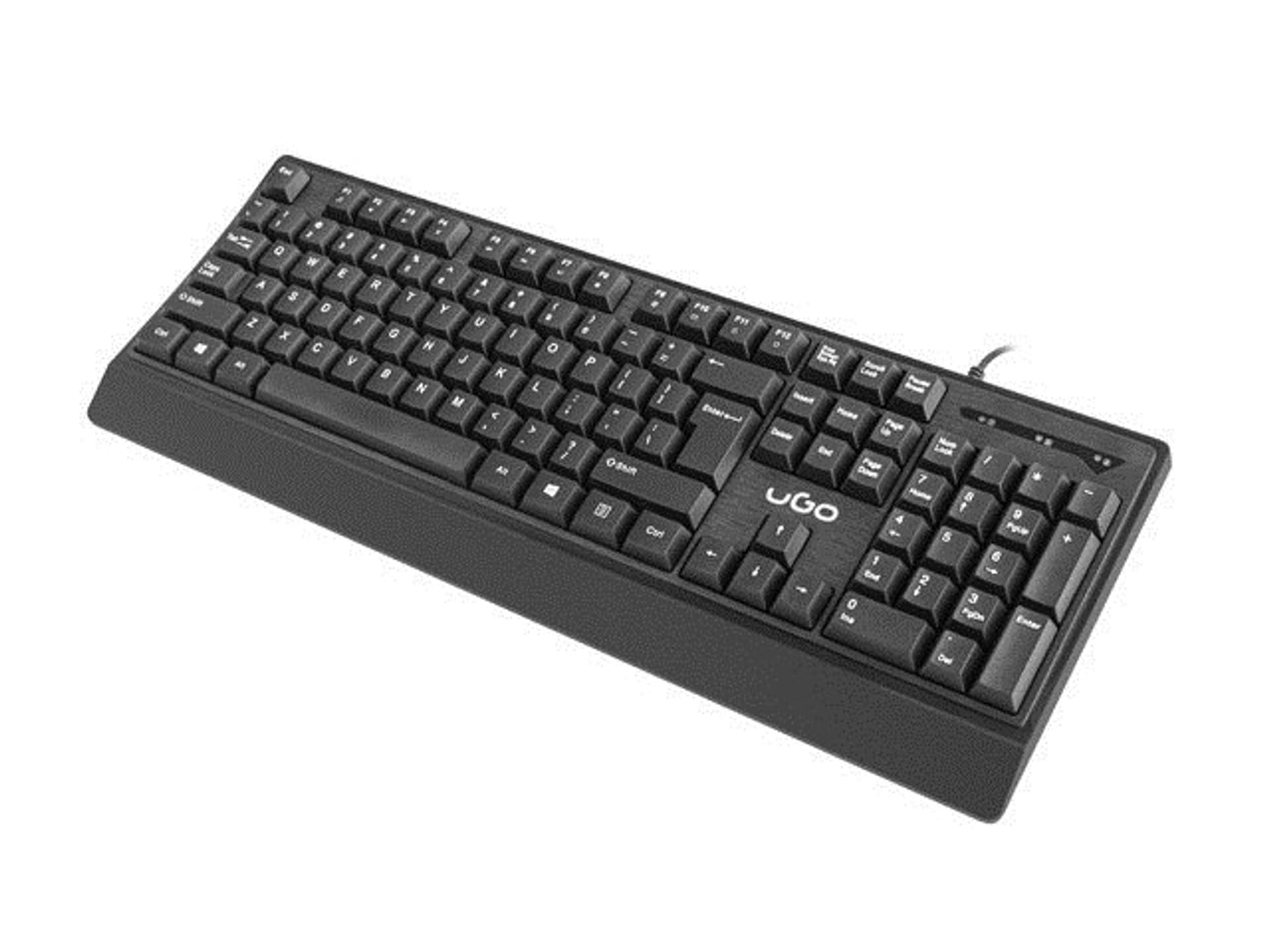 

UGO KLAWIATURA ASKJA K200 US USB CZARNA UKL-1827