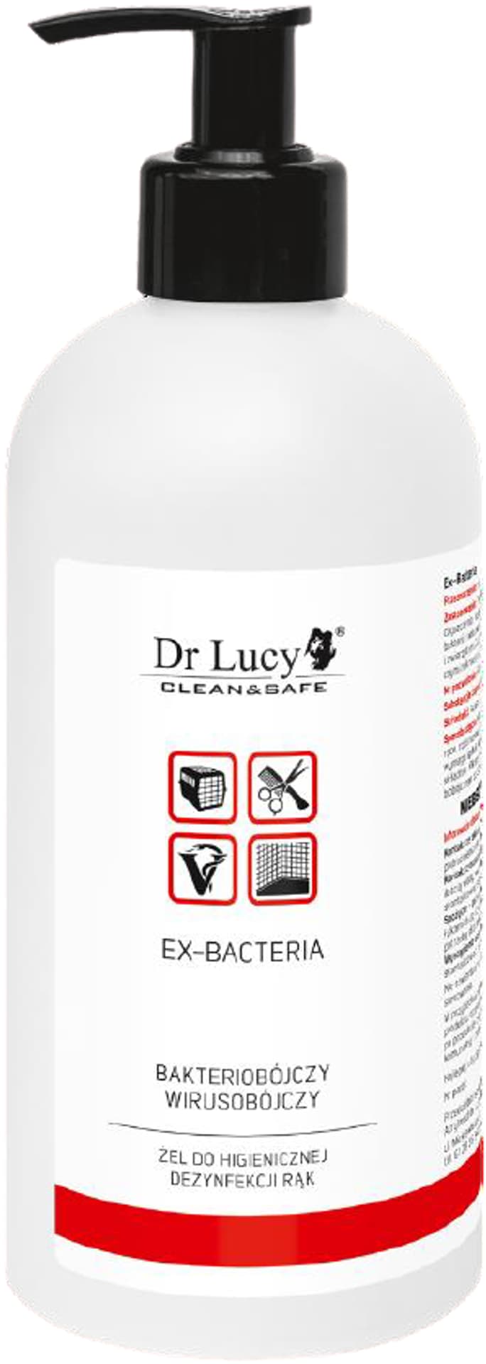 

DR LUCY Nawilżający żel do czyszczenia i dezynfekcji skóry [EX-BACTERIA] 500ml