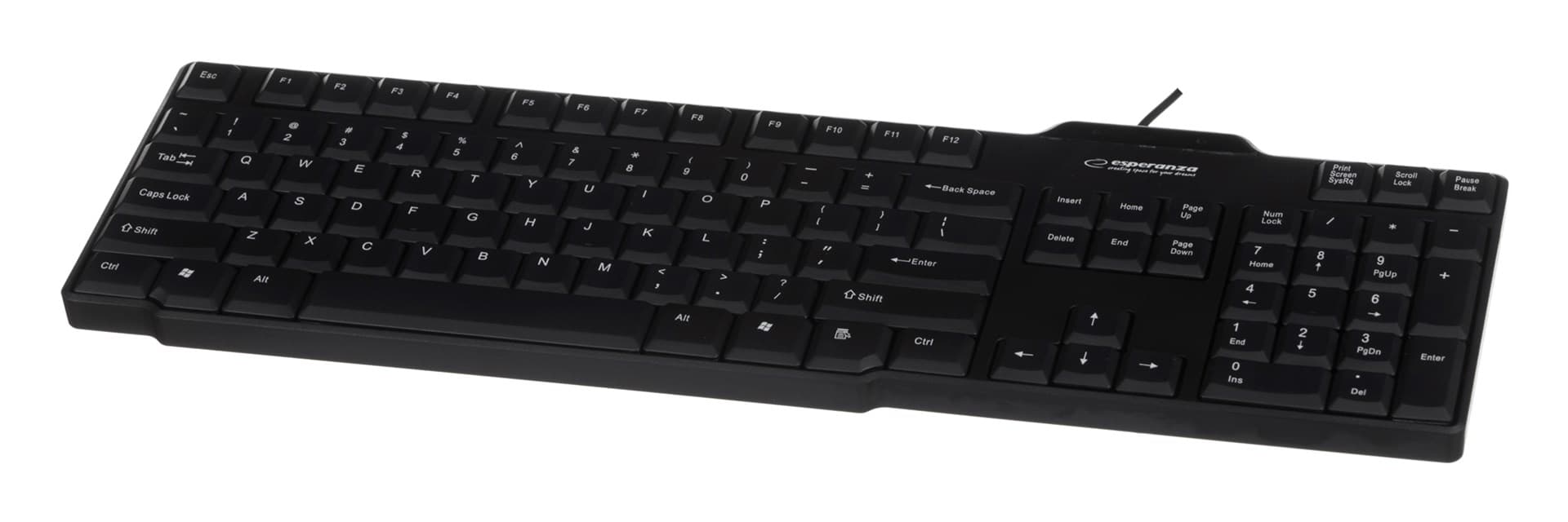 

Klawiatura Esperanza Buffalo EK116 (USB 2.0; (US); kolor czarny)