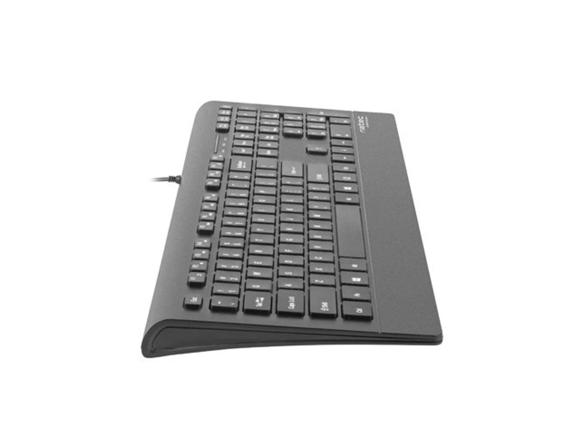 

Klawiatura membranowa NATEC Barracuda NKL-0876 (USB 2.0; (US); kolor czarny)