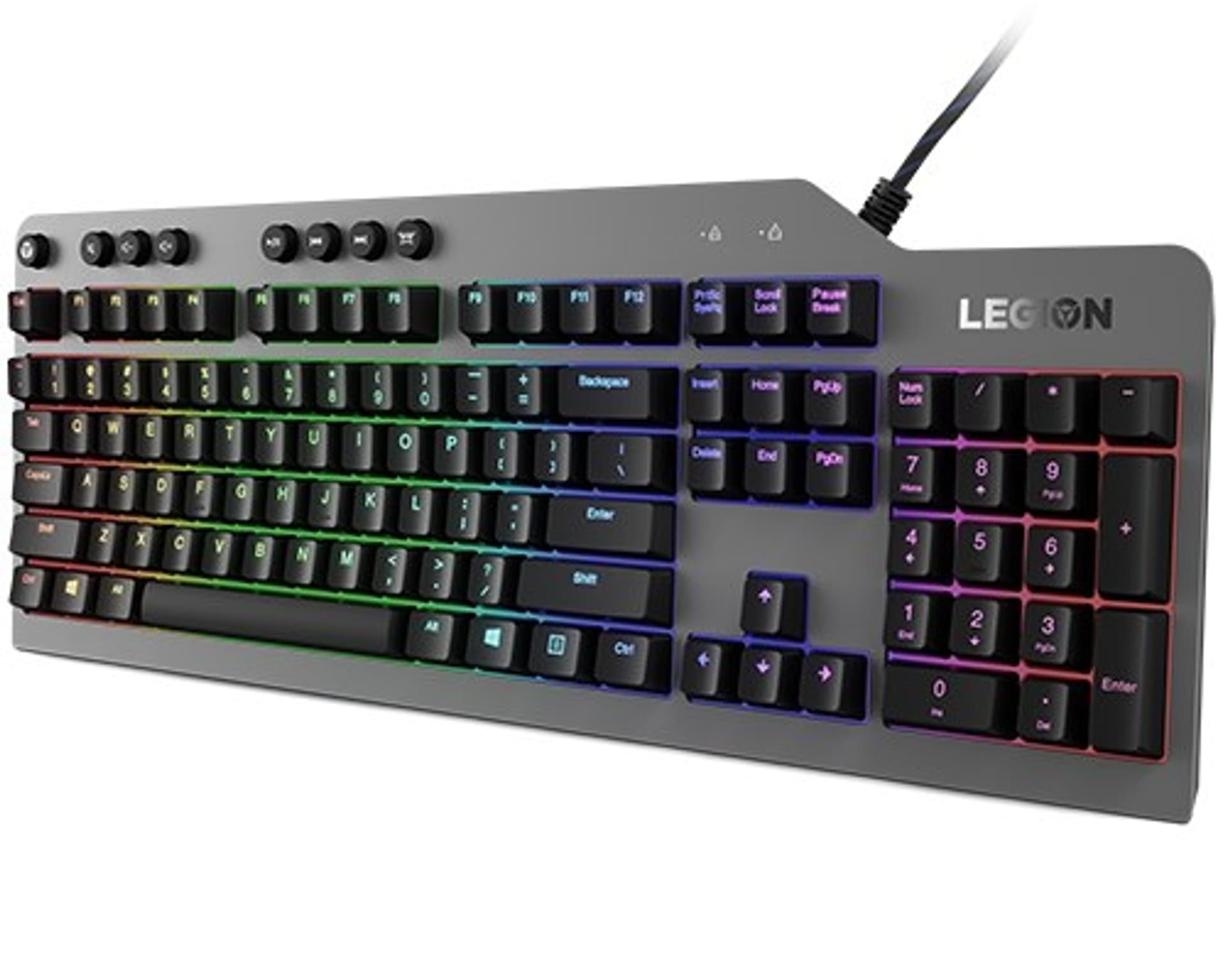 

Lenovo Legion K500 RGB Mechanical Gaming Keyboard ( US English ) GY40T26478, Us english ) gy40t2647