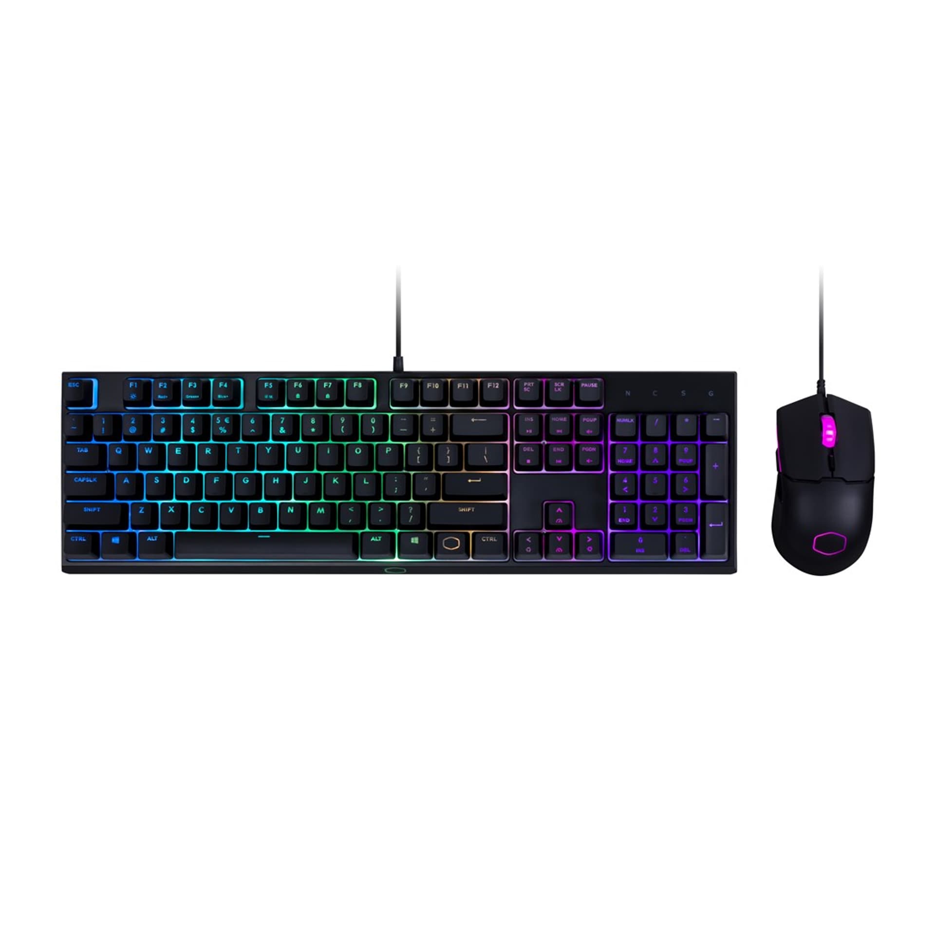 

COOLER MASTER ZESTAW 2W1 MS110 KLAWIATURA+MYSZ MS-110-KKMF1-US