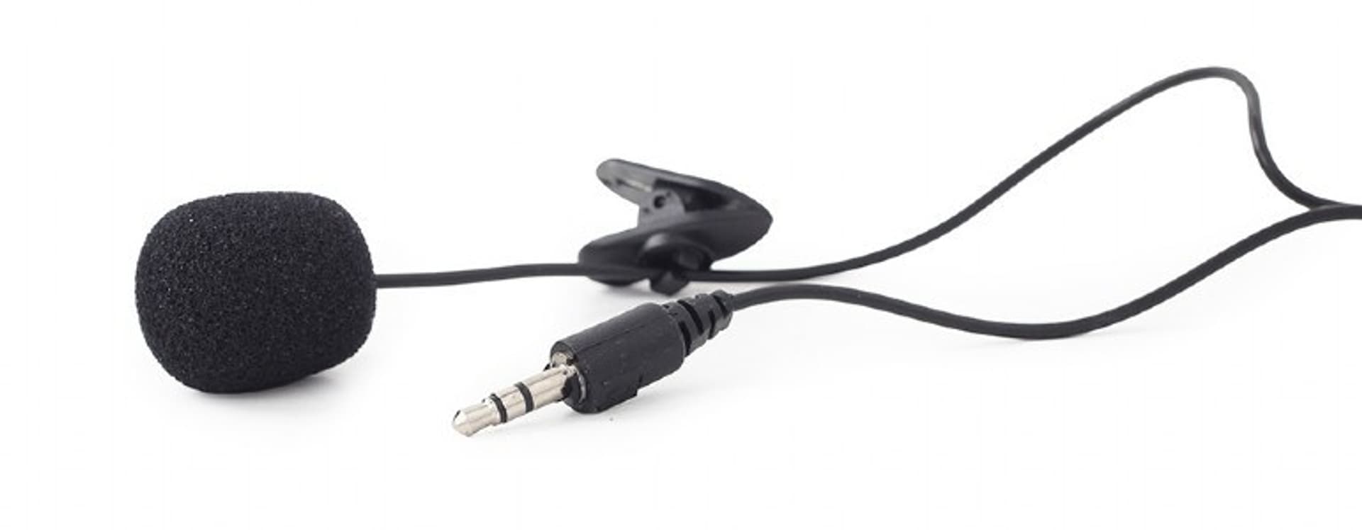 

Gembird Clip-on microphone MIC-C-01 Black