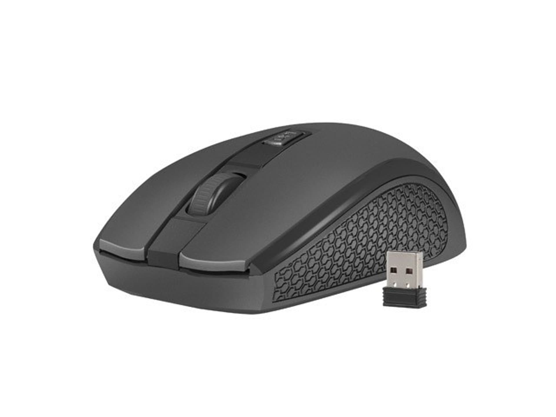 

NATEC MYSZ BEZPRZEWODOWA JAY 2 1600DPI CZARNA NMY-1799