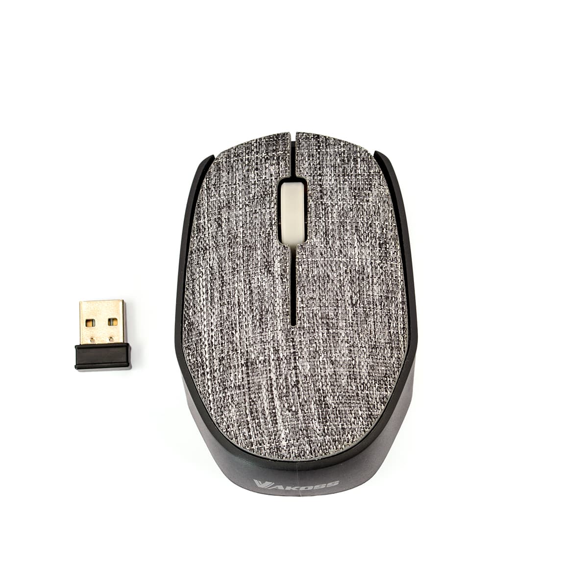 

Mysz VAKOSS TM-662A (optyczna; 1000 DPI; kolor szary)