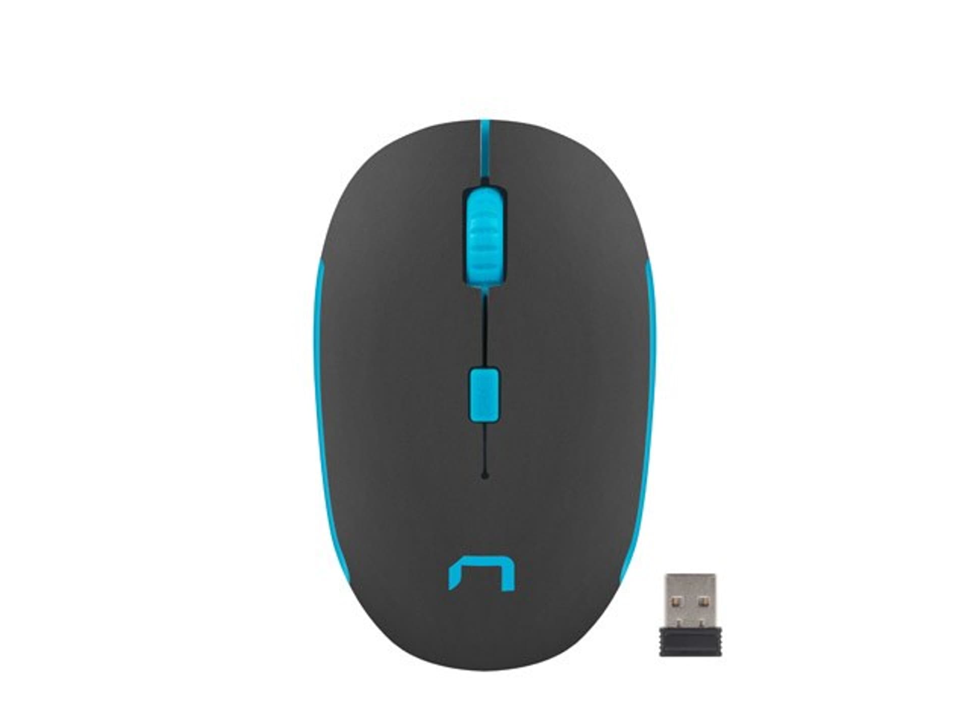 

Mysz NATEC Martin NMY-1190 (optyczna; 1600 DPI; kolor czarny, kolor niebieski)
