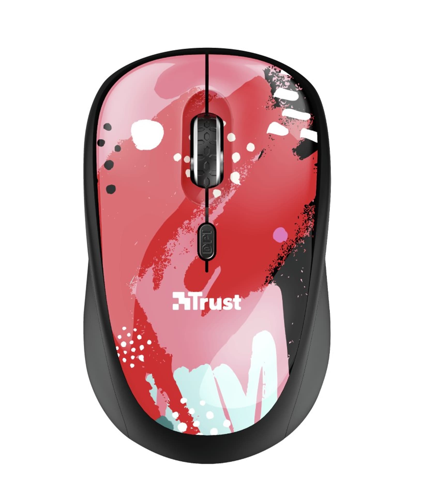

Mysz TRUST YVI WIRELESS RED BRUSH