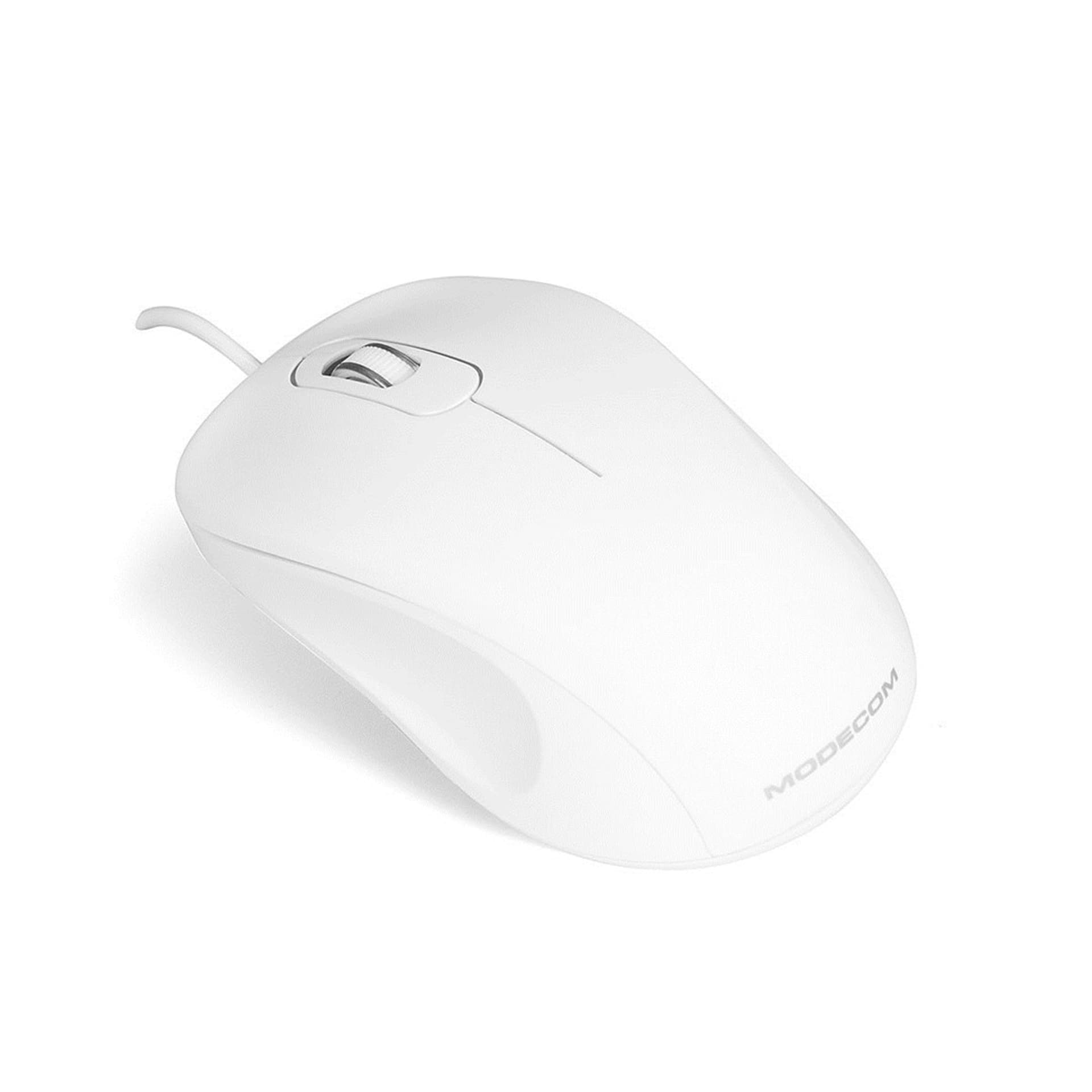 

Mysz MODECOM M10 M-MC-0M10-200 (optyczna; 1000 DPI; kolor biały)