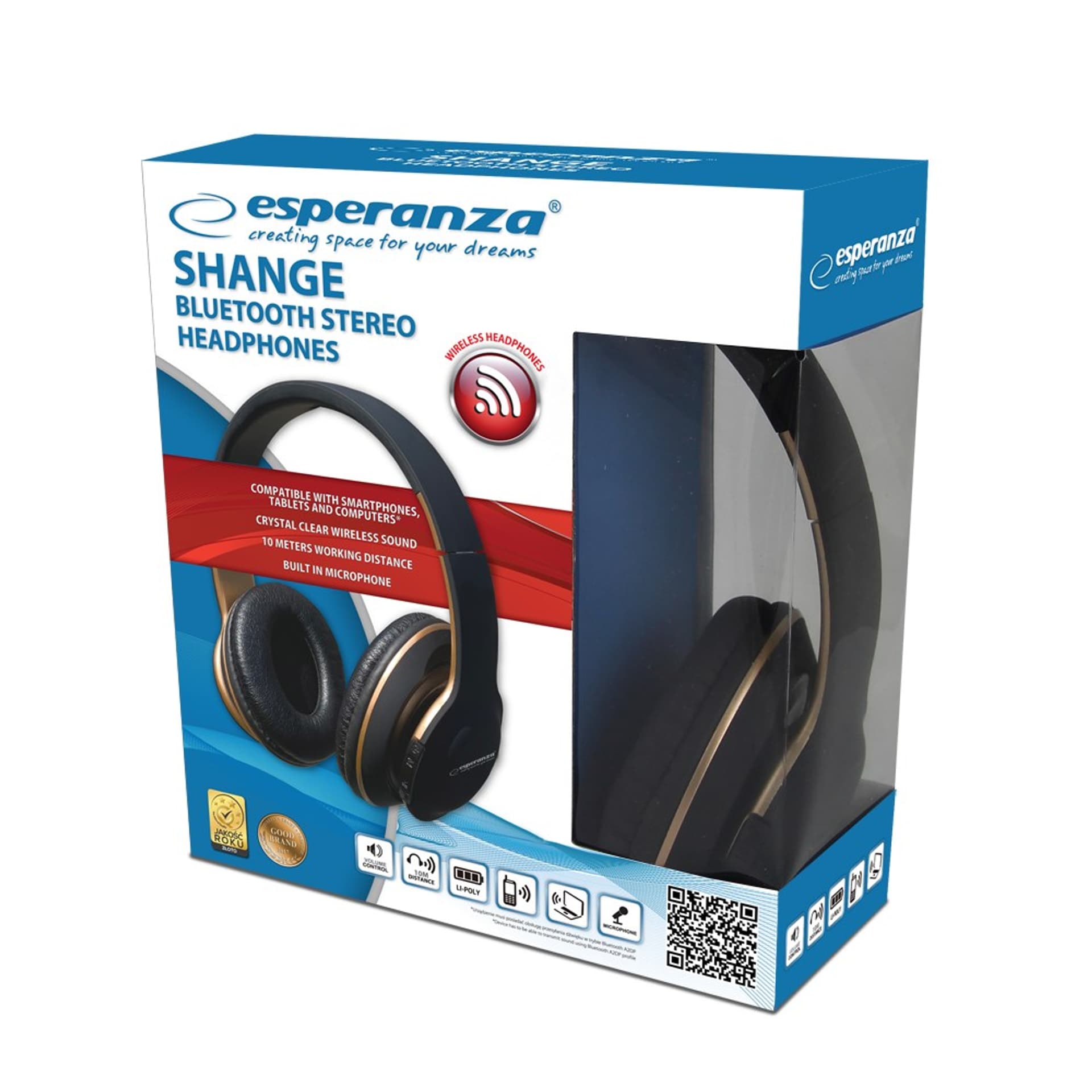 

ESPERANZA SŁUCHAWKI BLUETOOTH SHANGE EH220