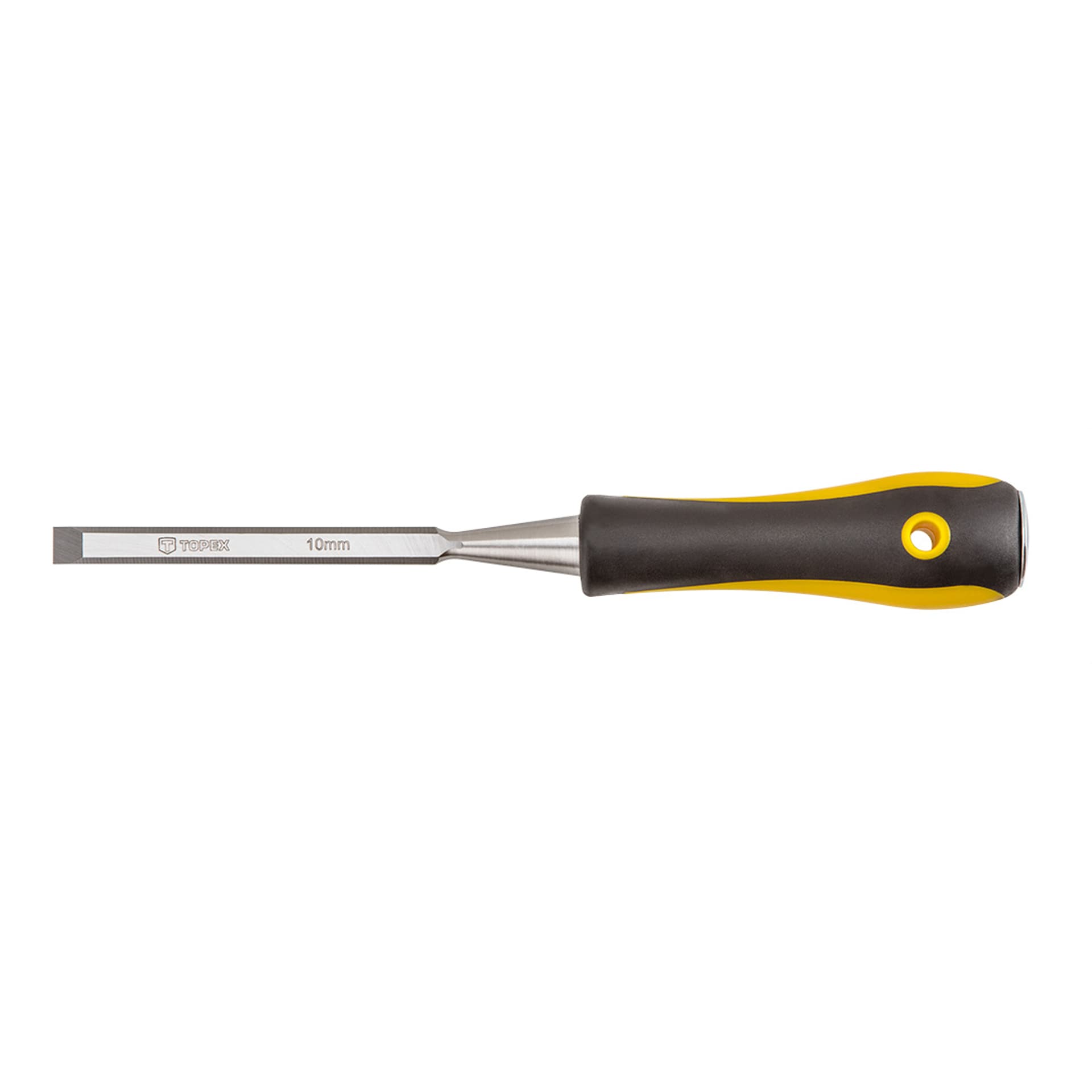 

Dłuto 10 mm, dwumateriałowy uchwyt, CrV