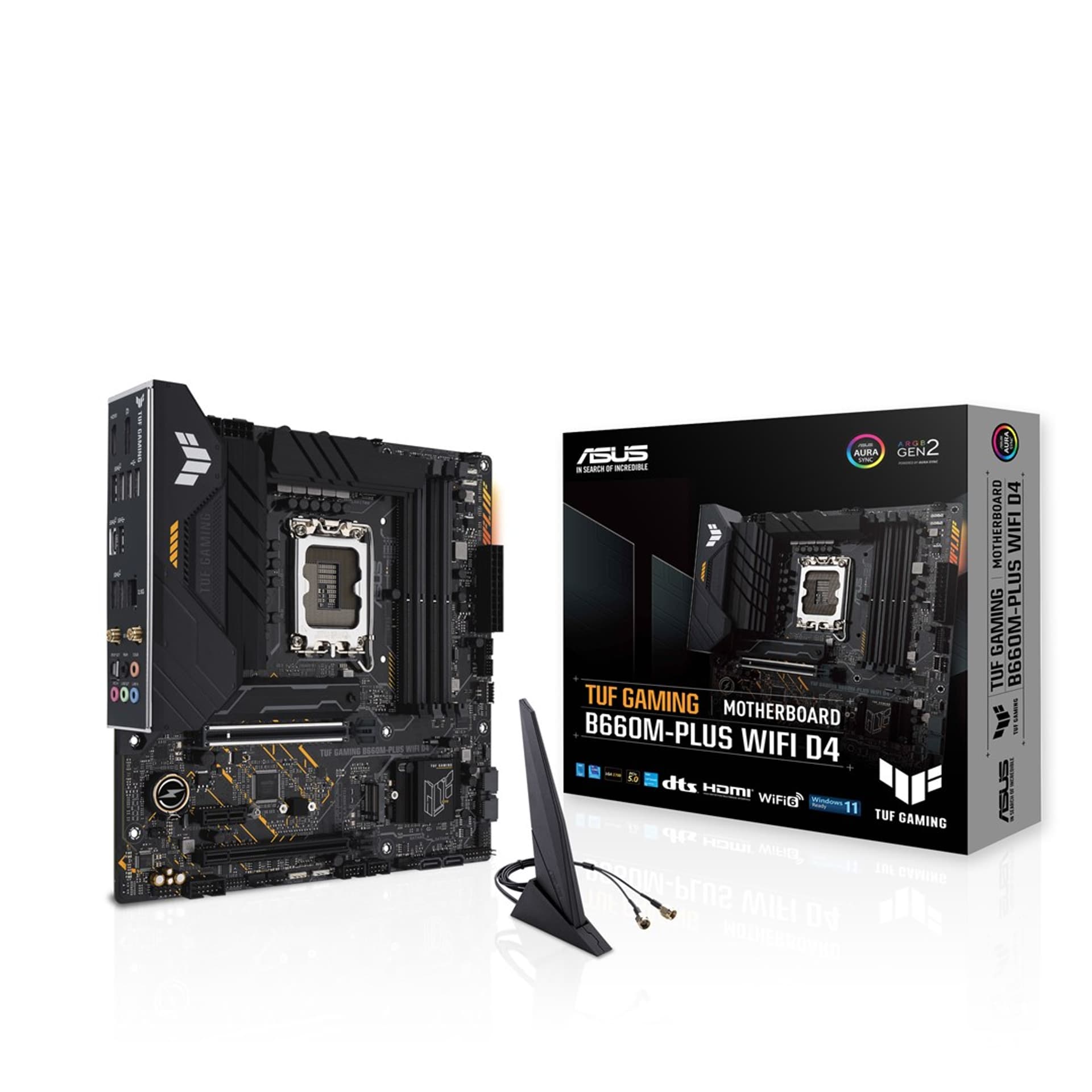 

Płyta główna ASUS TUF GAMING B660M-PLUS WIFI D4