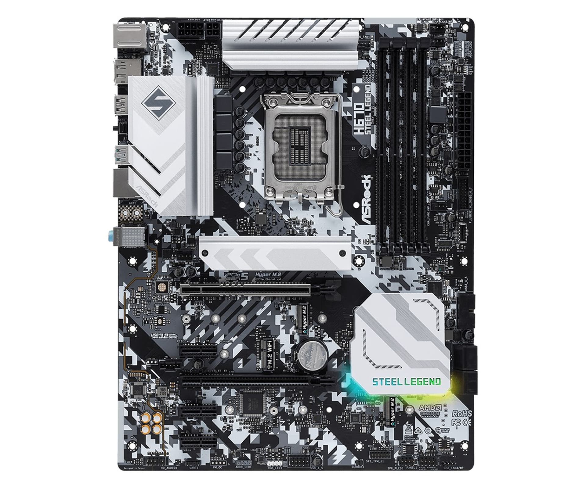 

Płyta główna Asrock H670 STEEL LEGEND
