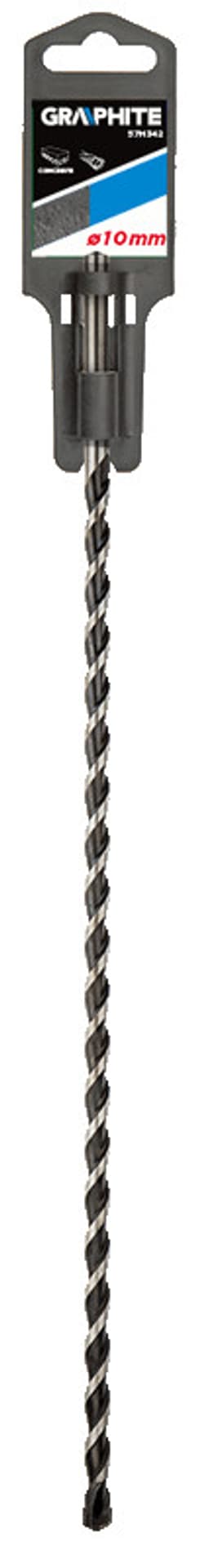 

Wiertło do betonu 10 x 400 mm, końcówka motylkowa