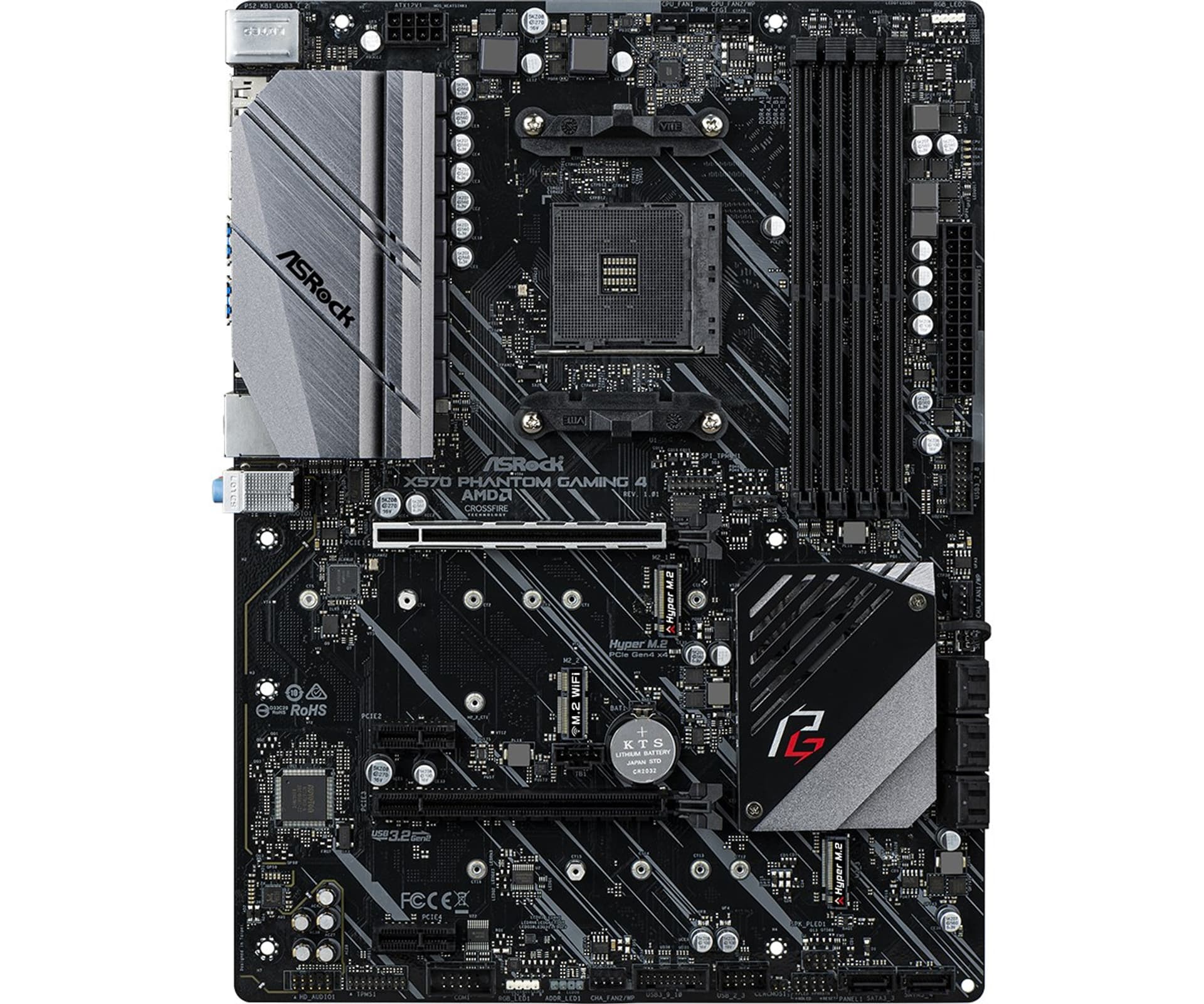 

Płyta główna Asrock 90-MXBAU0-A0UAYZ (AM4; 4x DDR4 DIMM; ATX; CrossFireX, Quad CrossFireX)