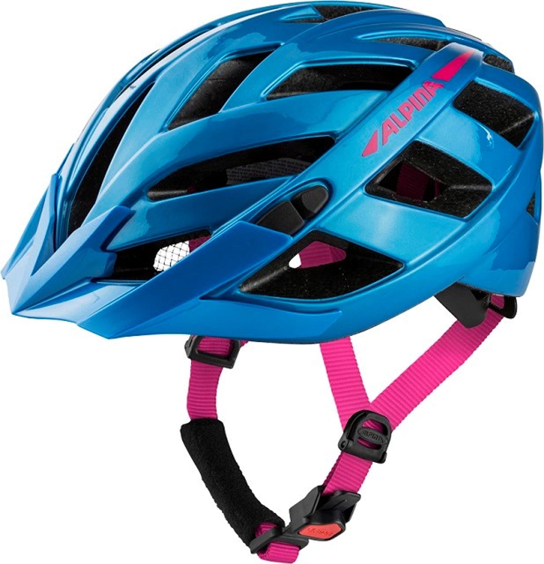 

Kask rowerowy ALPINA PANOMA 2.0 TRUE blue-pink gloss 52-57 new 2022