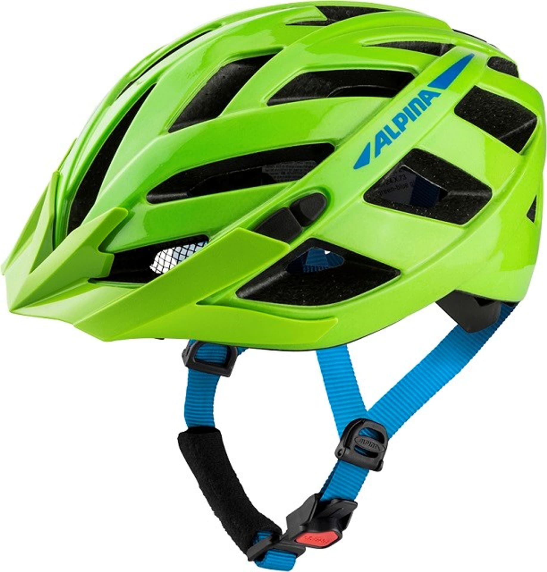 

Kask rowerowy ALPINA PANOMA 2.0 green-blue gloss 52-57 new 2022