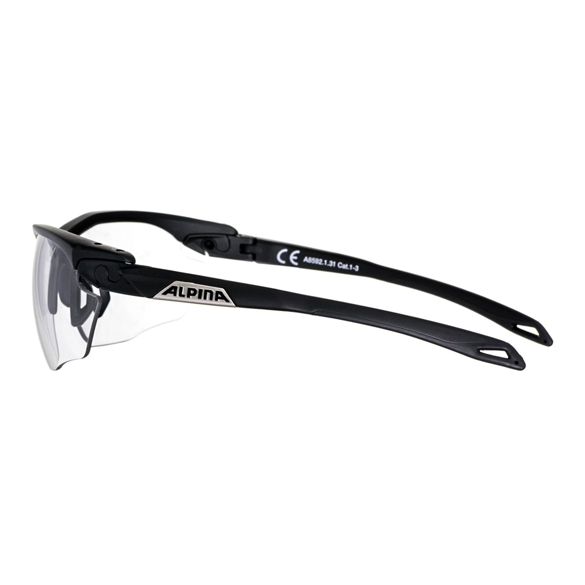 

Okulary na rower ALPINA TWIST FIVE HR V kolor BLACK MATT szkło BLACK S1-3 FOGSTOP