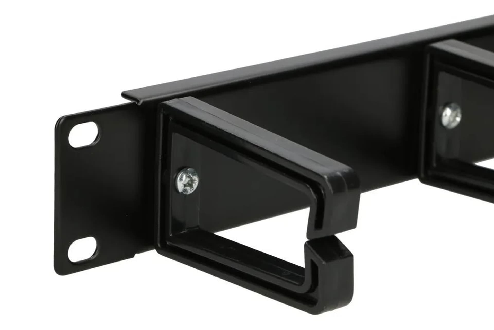 

Extralink-Organizer kabli 1U z plastikowymi uchwyt