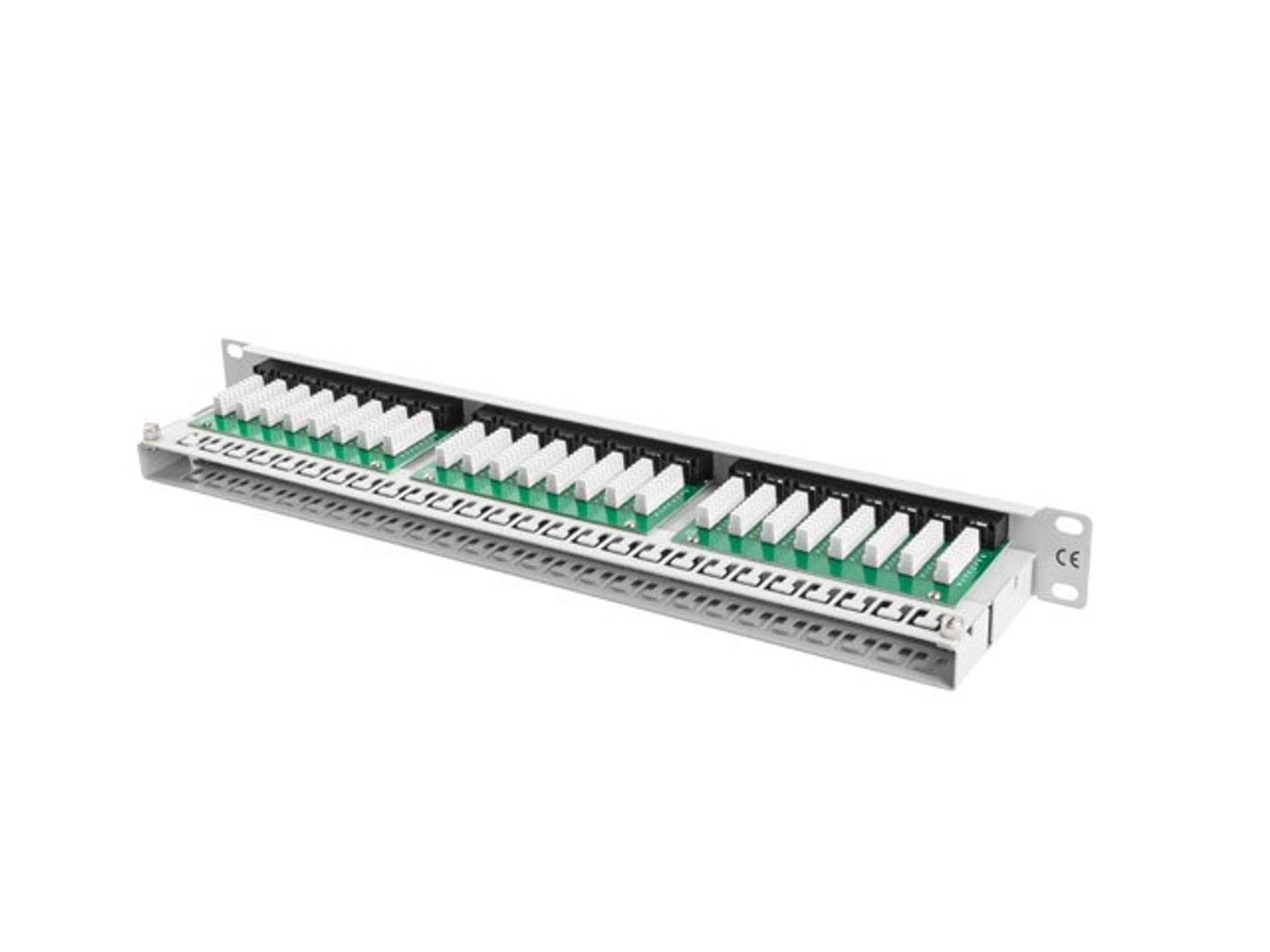 

Patch panel Lanberg PPU5-1048-S (1U; kat. 5e; 48xRJ-45)