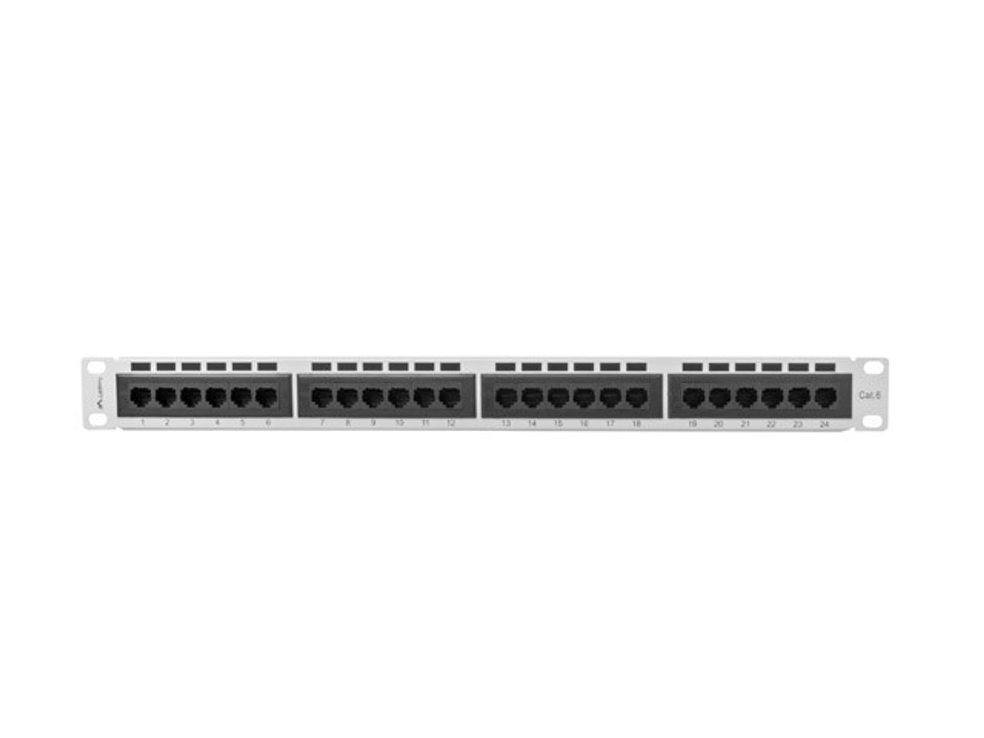 

Patch panel Lanberg PPU6-1024-S (1U; kat. 6; 24xRJ-45)
