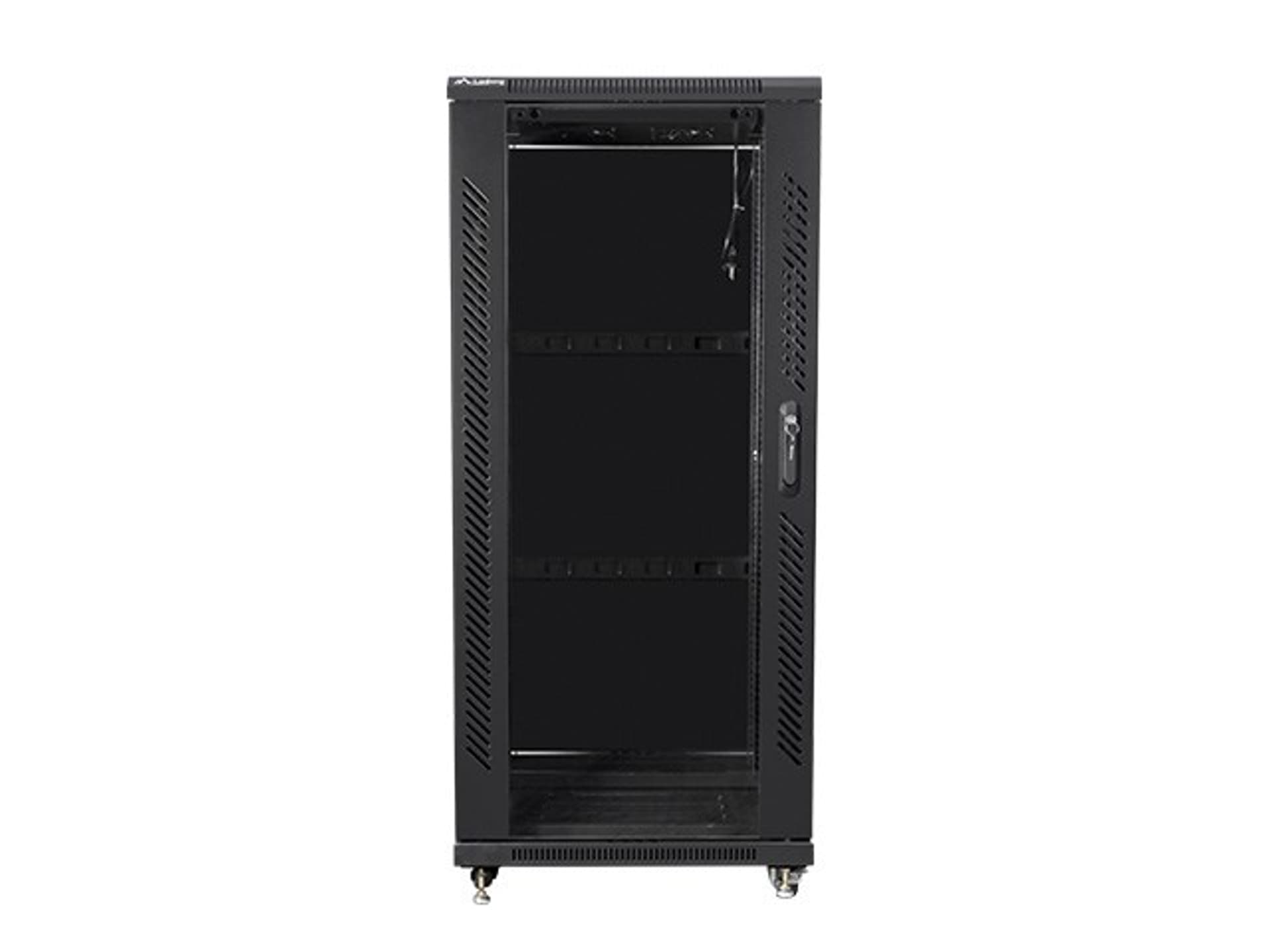 

Szafa rack Lanberg FF01-6627-12B (27U; 19''; 1390mm / 600mm / 600 mm; stojąca; Szklane; 800 kg; kolor czarny)