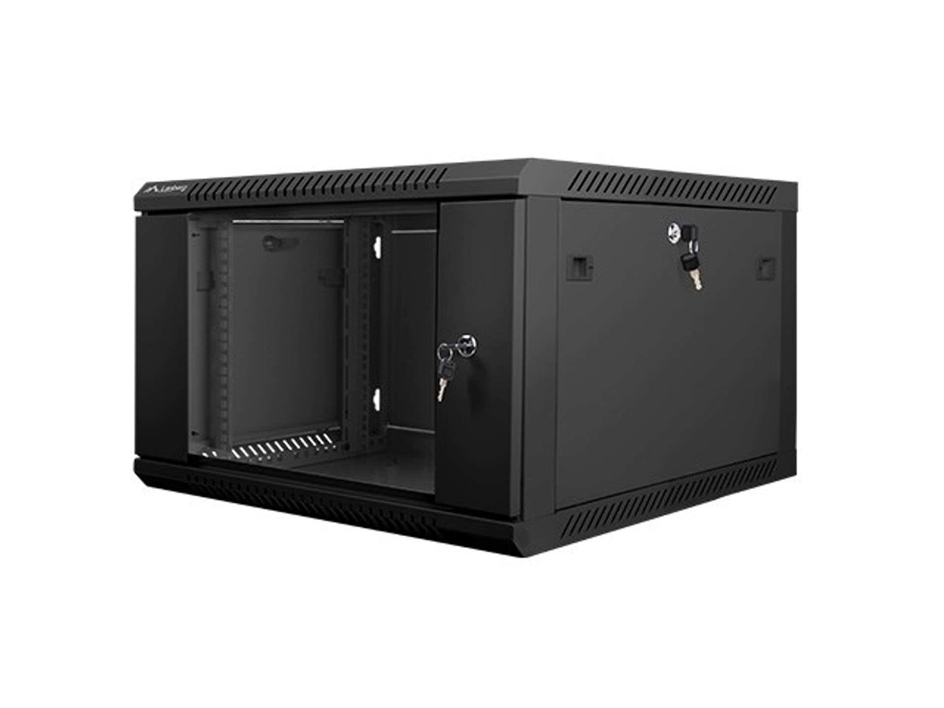 

Szafa jednosekcyjna Lanberg WF01-6606-10B (6U; 368mm / 600mm / 600 mm; wisząca; Szklane; 19''; kolor czarny)